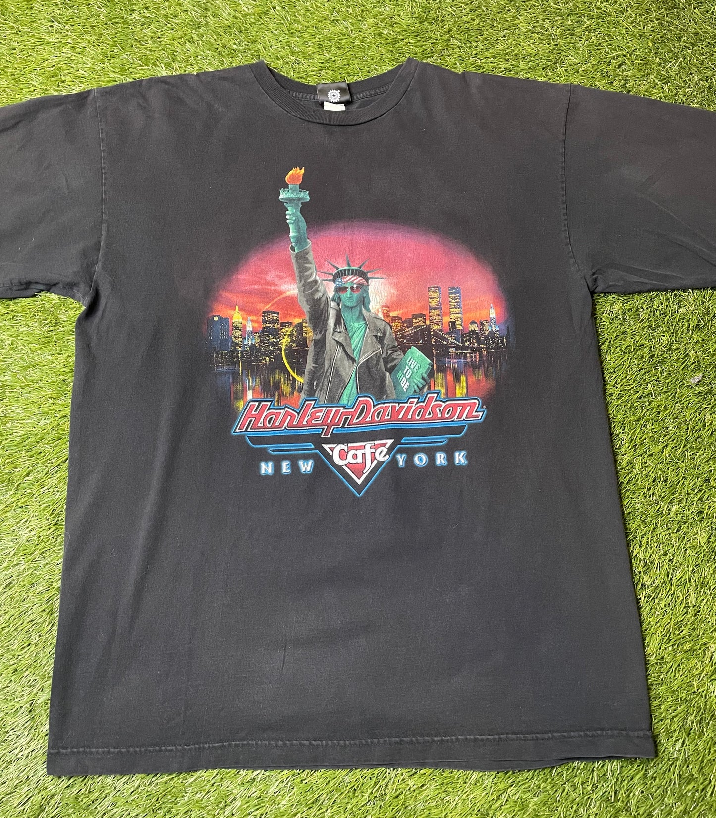 Vintage Harley Davidson Cafe T Shirt