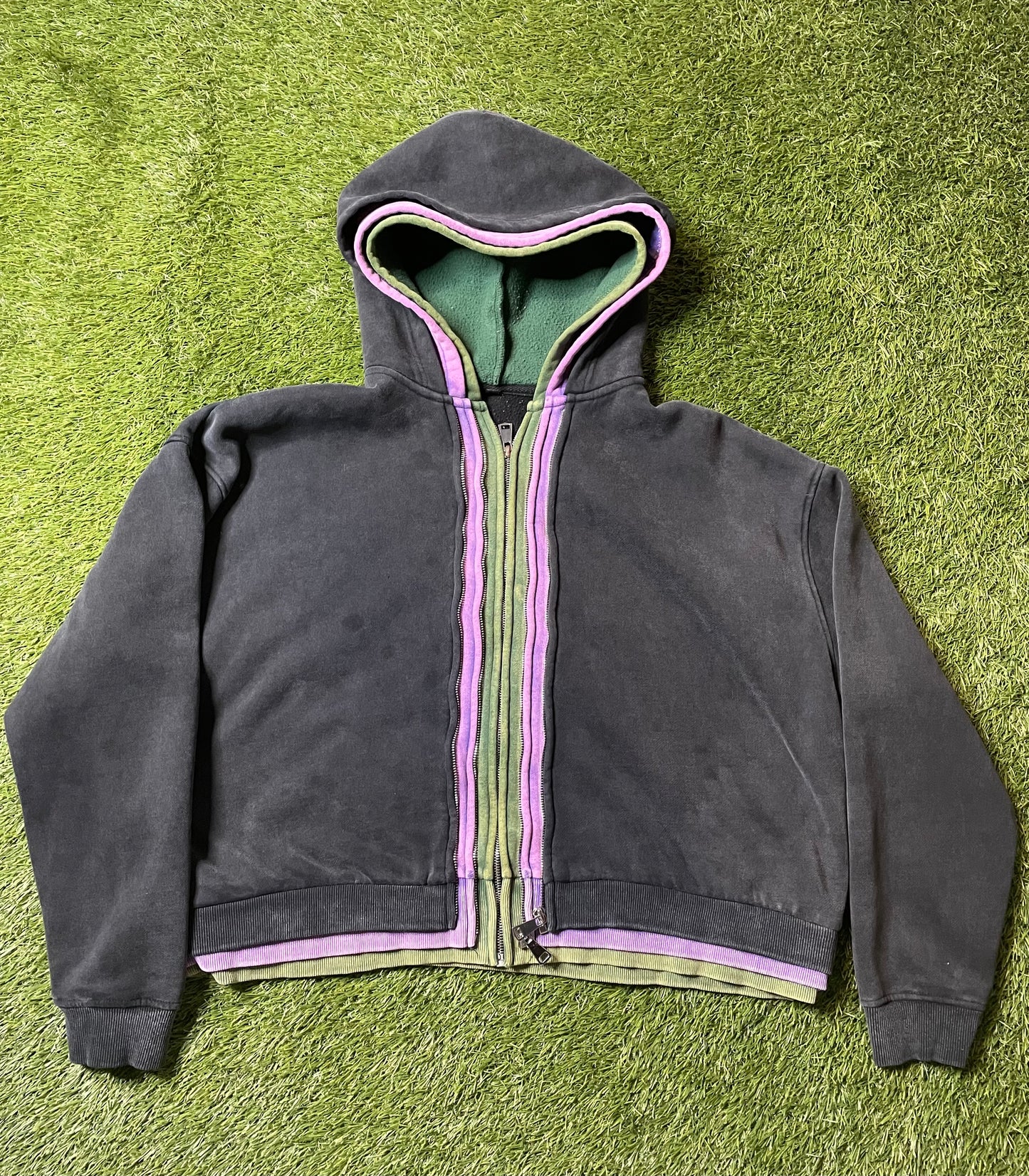 GV Gallery Raspberry Hills Triple Zip Hoodie