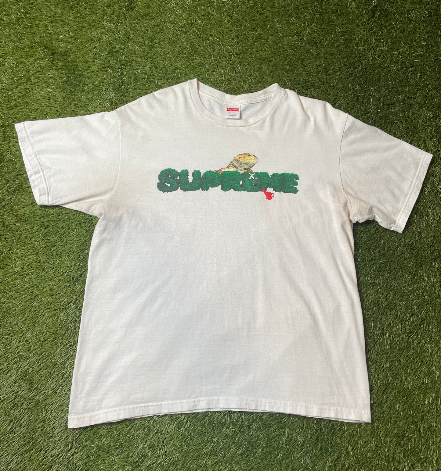 Supreme Lizard Tee White