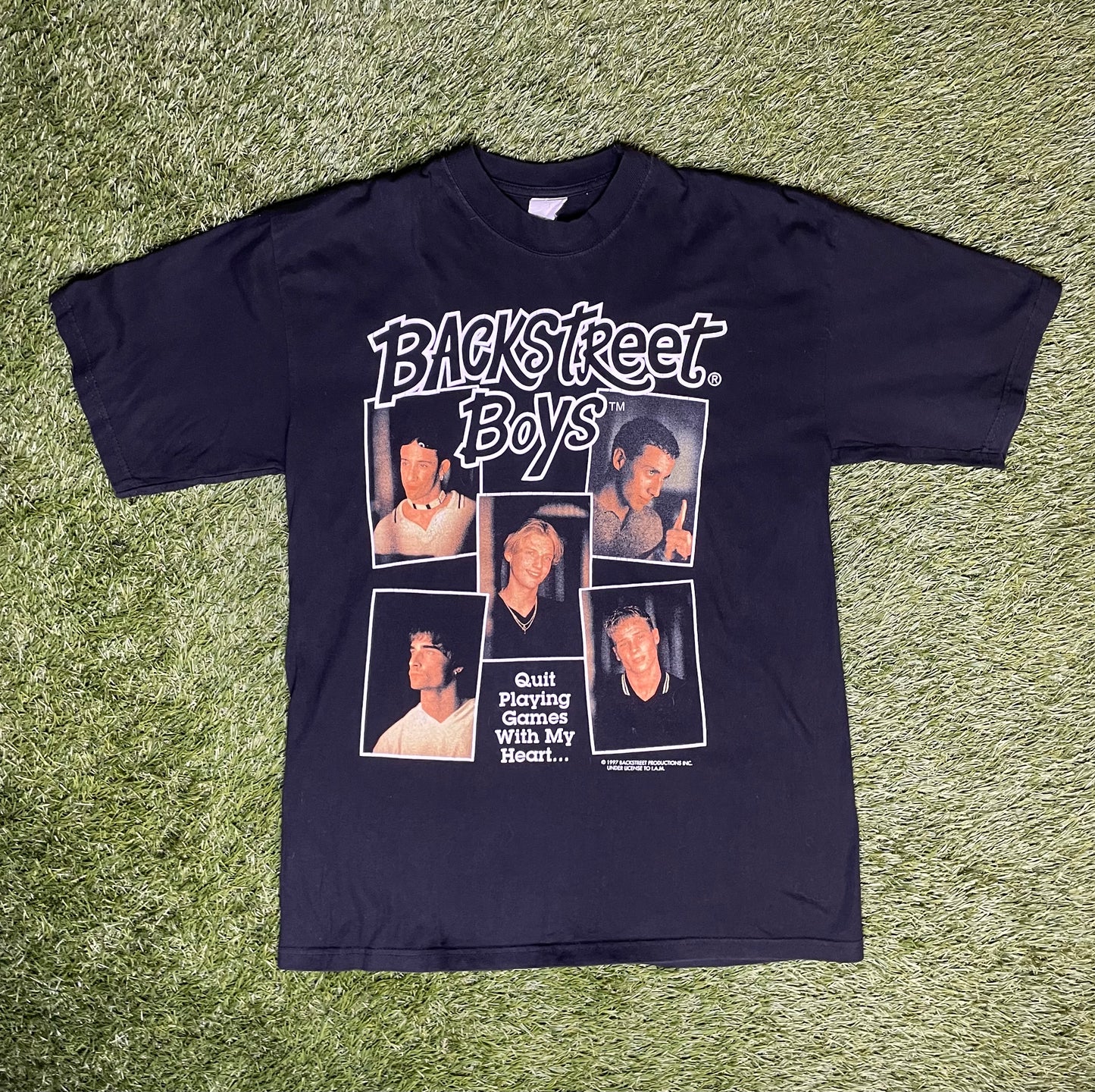 Vintage 1997 Backstreet Boys Euro T Shirt