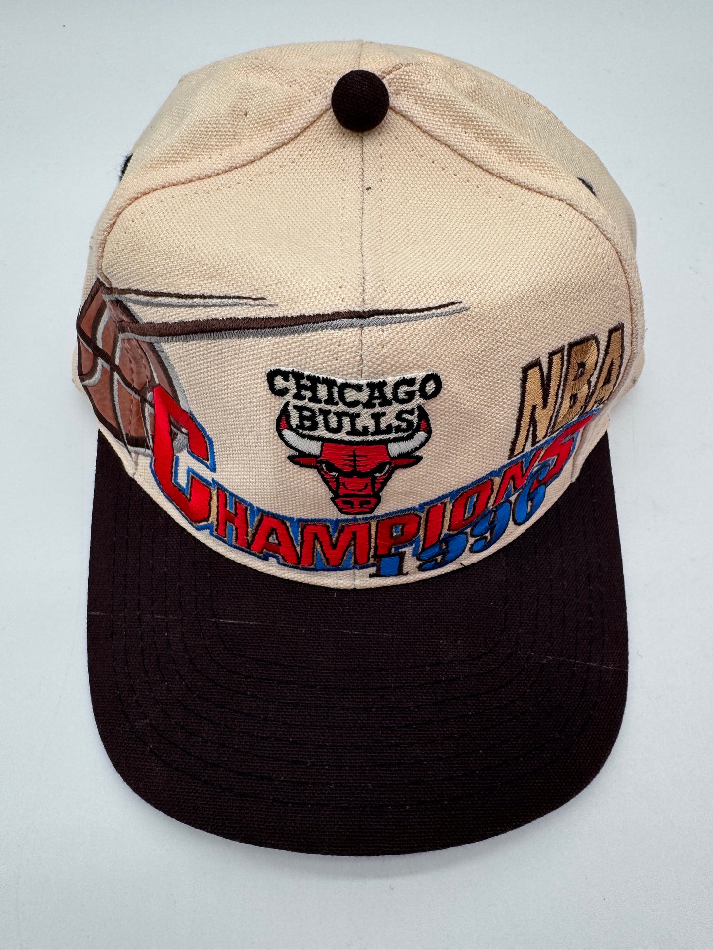 Vintage 1996 Chicago Bulls NBA Champion Snapback Hat