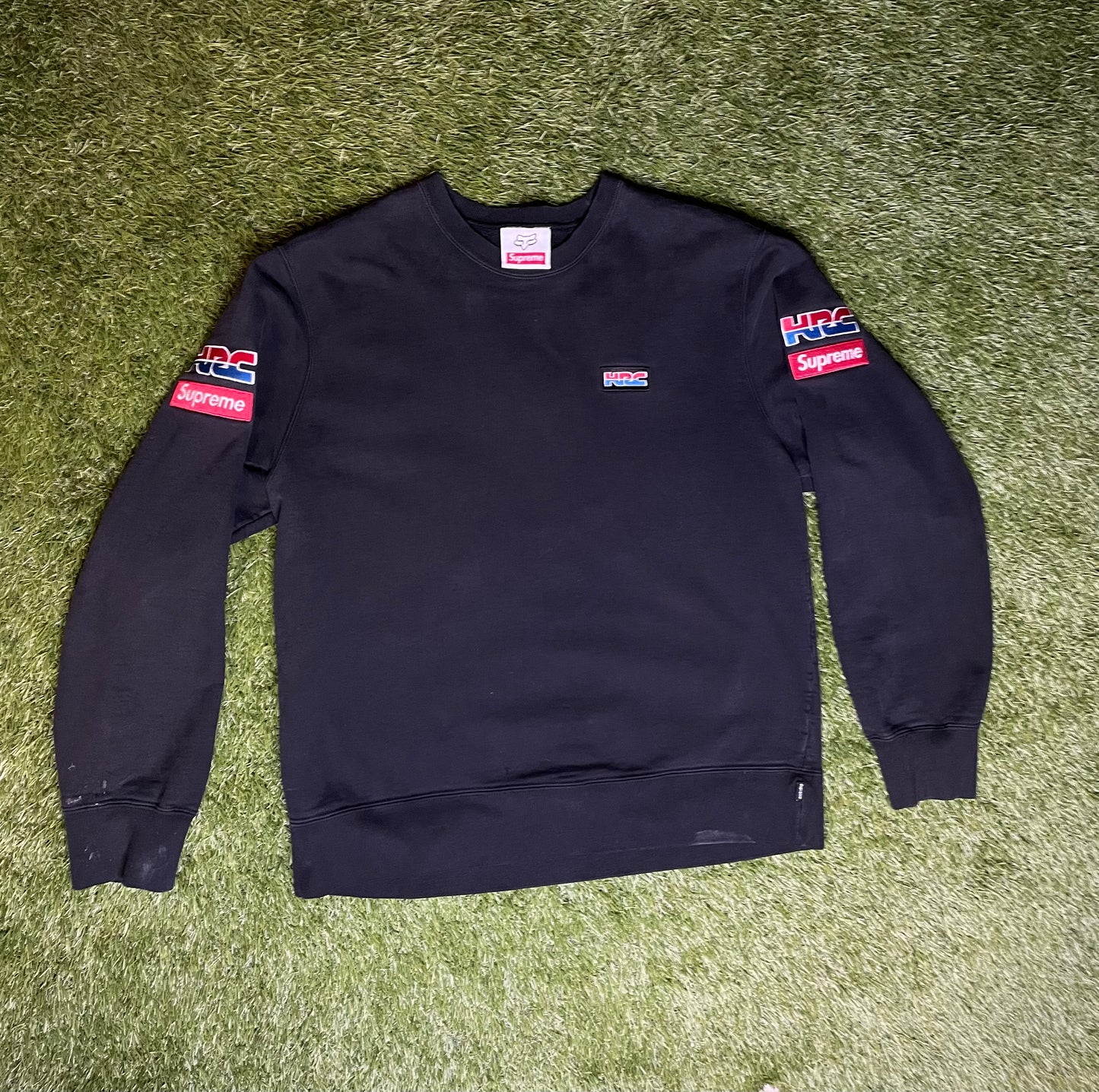 Supreme X Honda X Fox Racing Crewneck