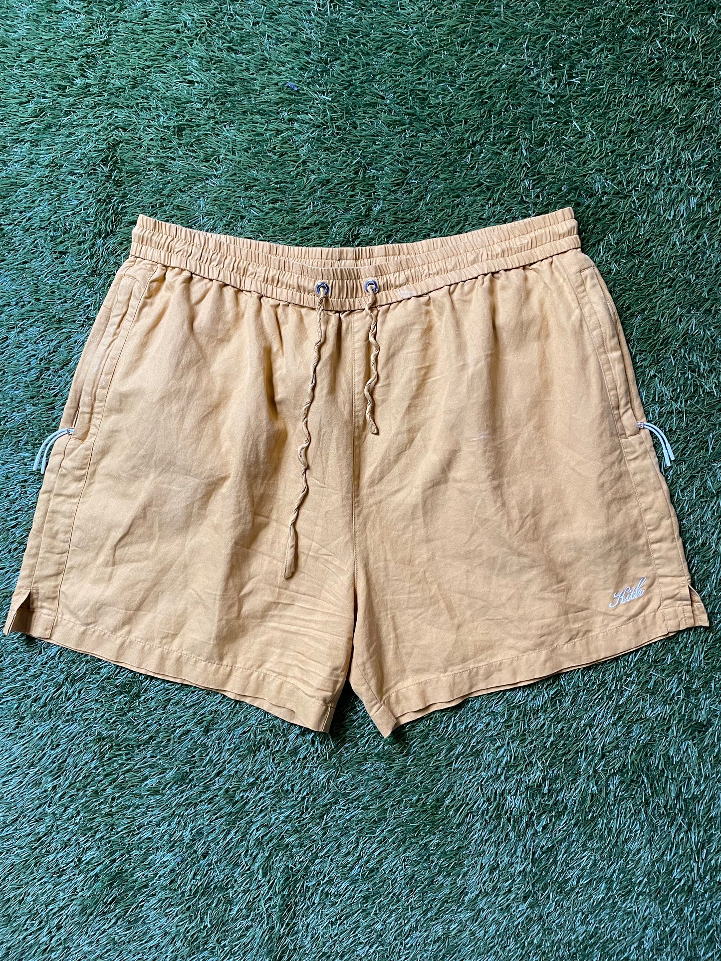 Kith Cloth Active Vivid Yellow Shorts
