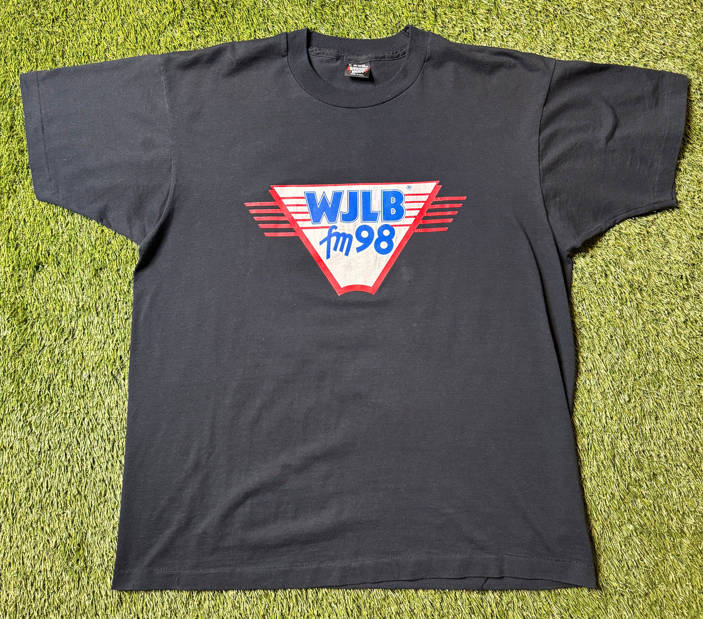 Vintage WJLB Radio Station T Shirt