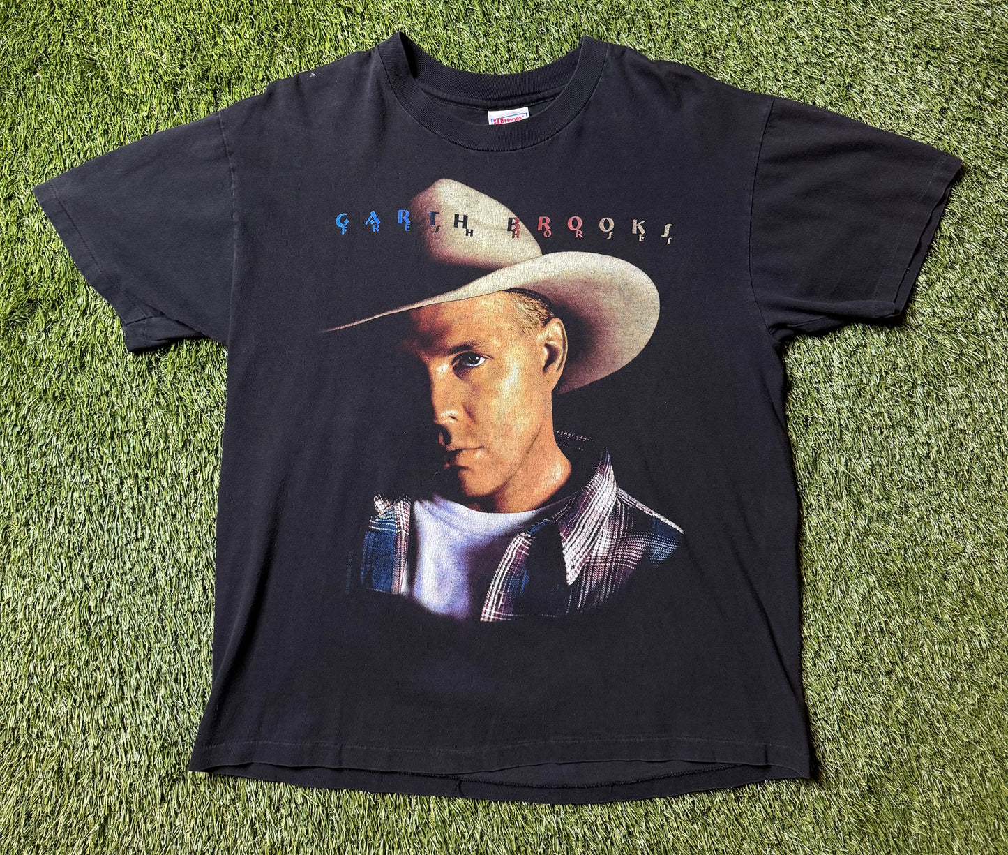 Vintage Garth Brooks Fresh Horses Tour T Shirt