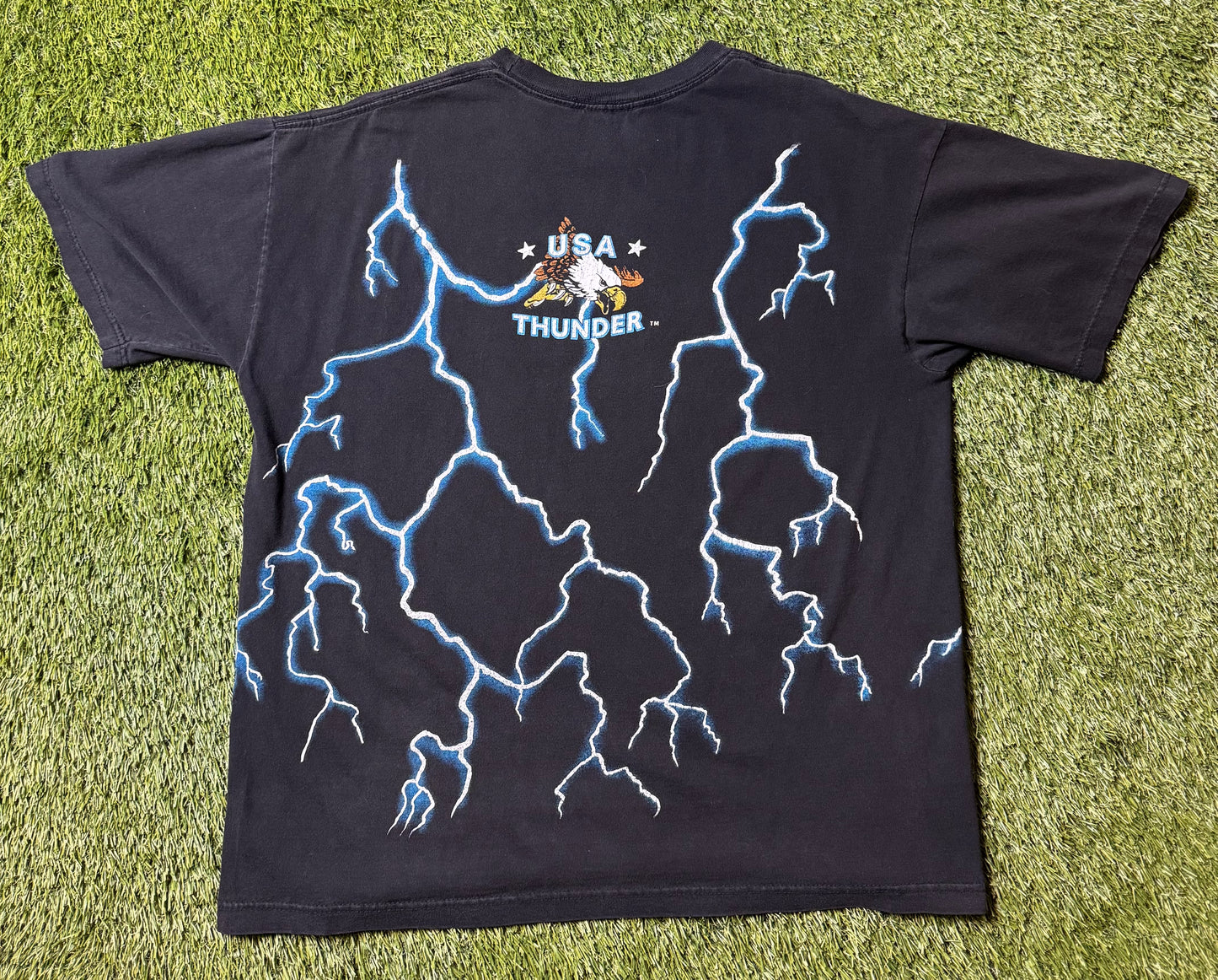 Vintage USA Thunder Strong Survive T Shirt