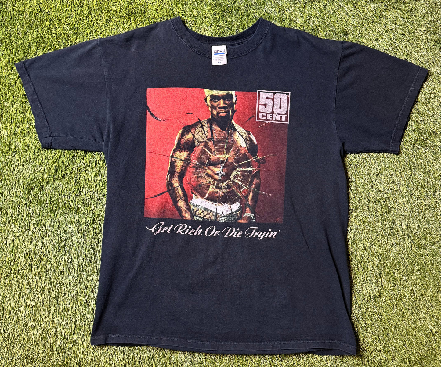 Vintage 50 Cent Get Rich or Die Trying T Shirt
