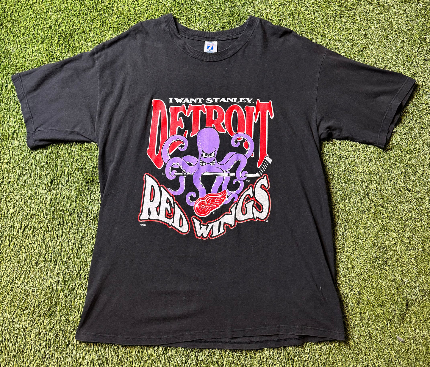 Vintage Detroit Red Wings Want Stanley T Shirt