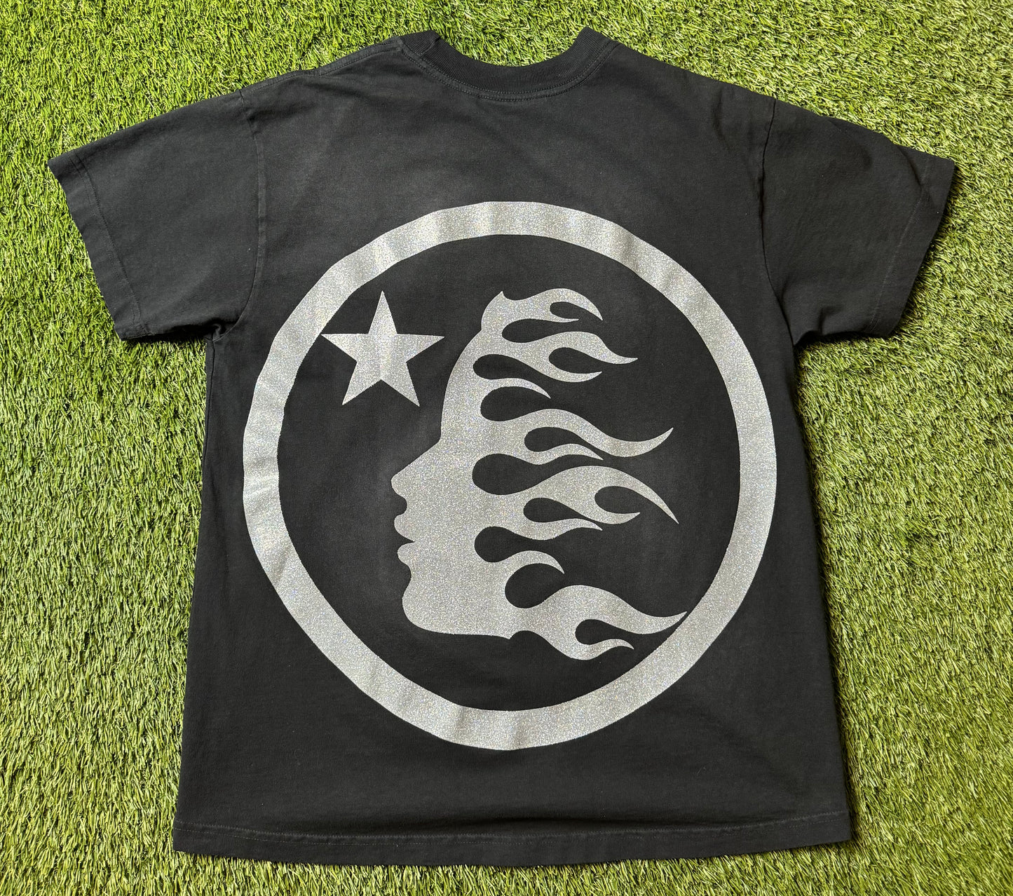 Hellstar Classic Glitter Logo T shirt
