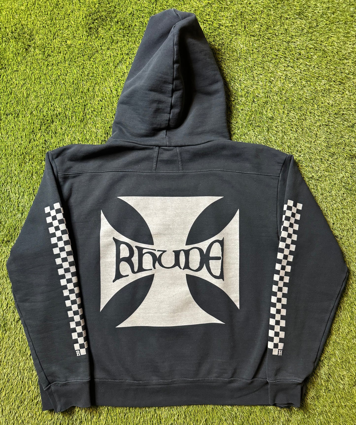 Rhude Cross Logo Hoodie