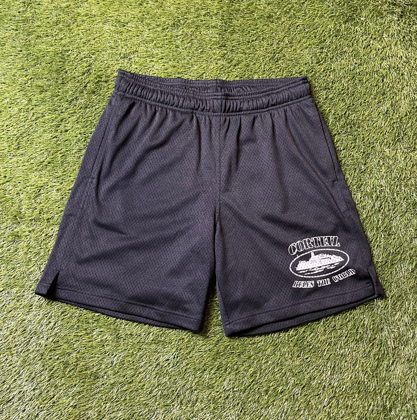 Corteiz Black Shorts