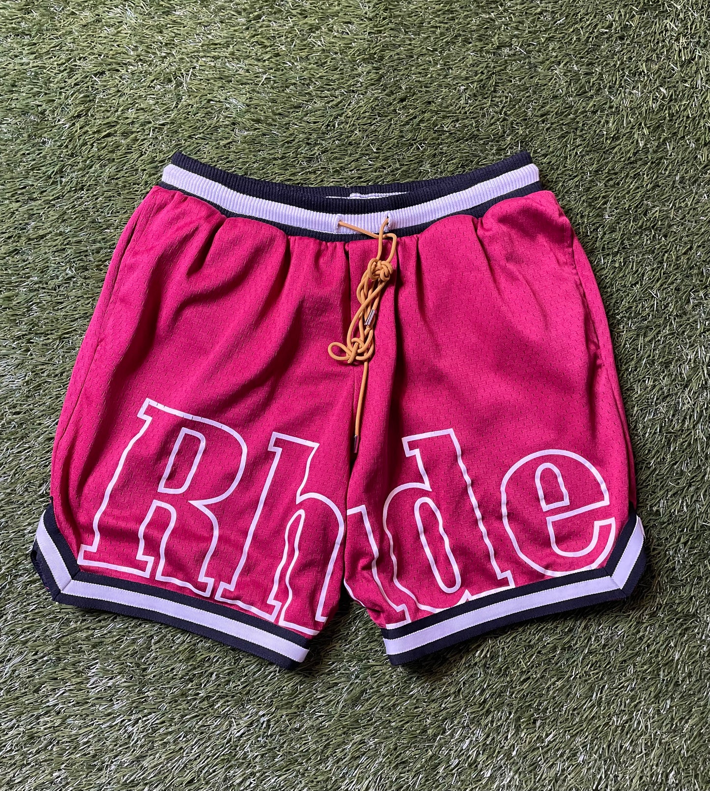 Rhude Court Logo Shorts