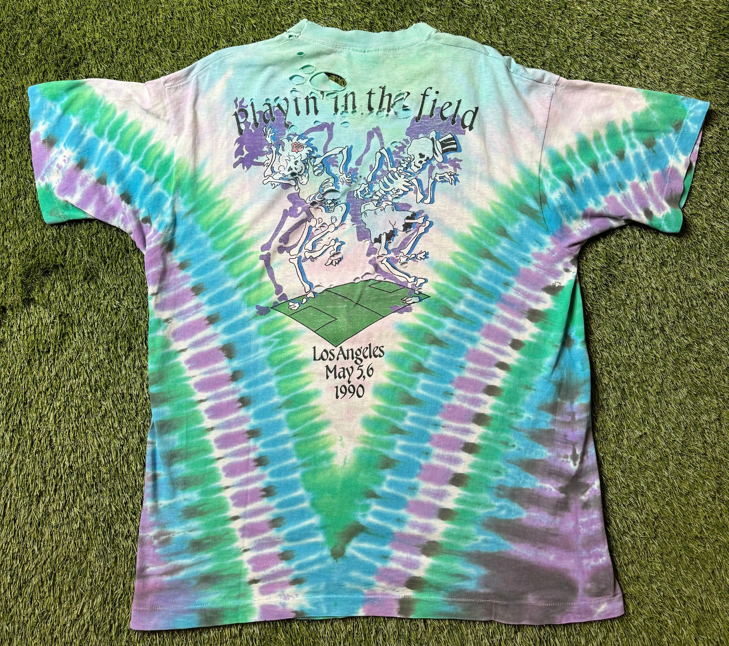 Vintage 1990 Grateful Dead "In the Field" T Shirt