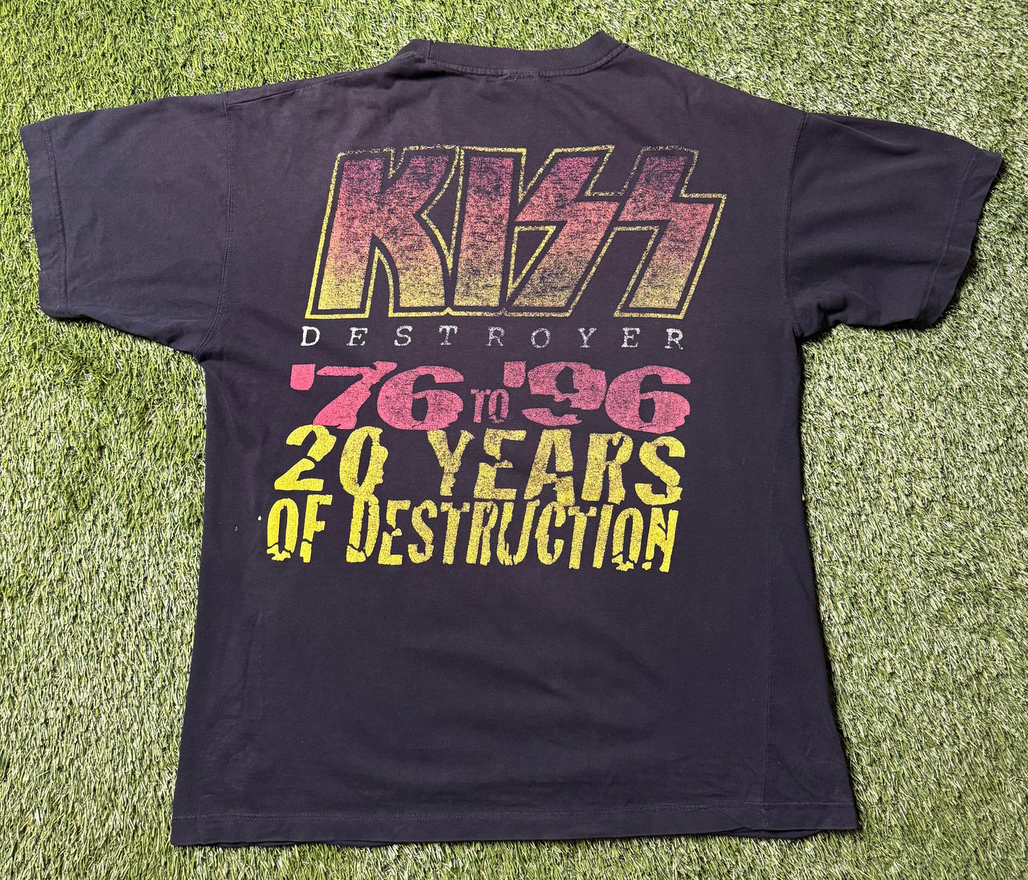 Vintage 1996 Kiss Band T Shirt