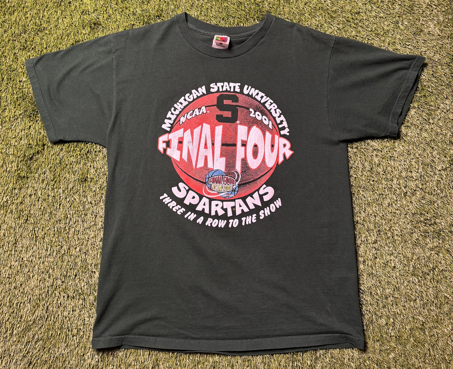 Vintage 2001 MSU Final Four T Shirt
