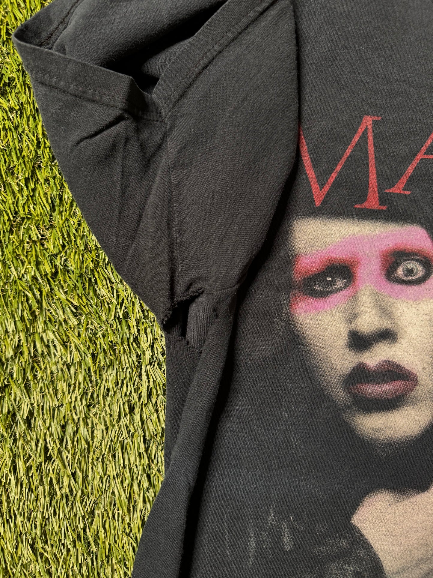 Vintage 2000's Marily Manson Band T Shirt