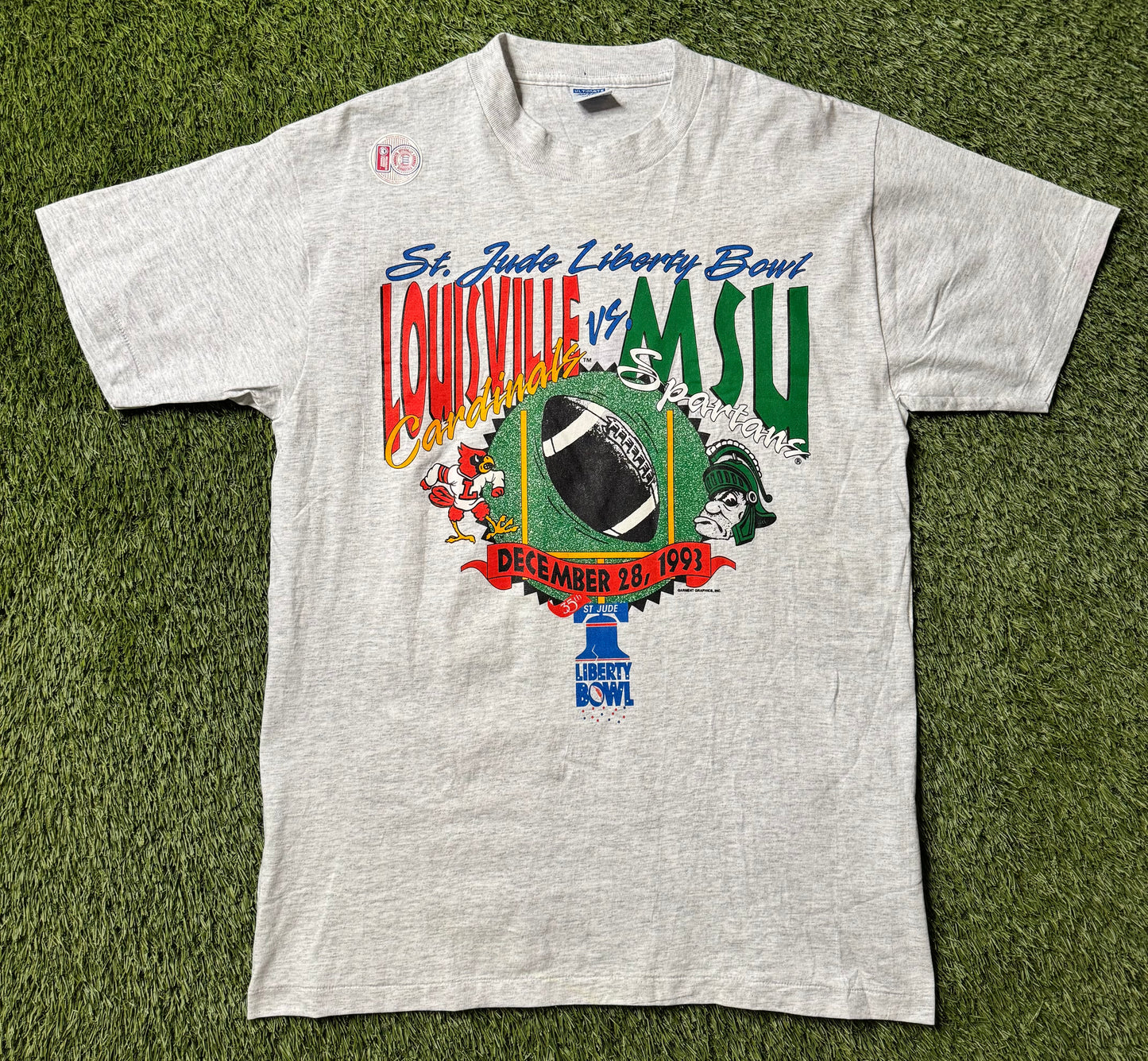 Vintage 1993 MSU Liberty Bowl T Shirt