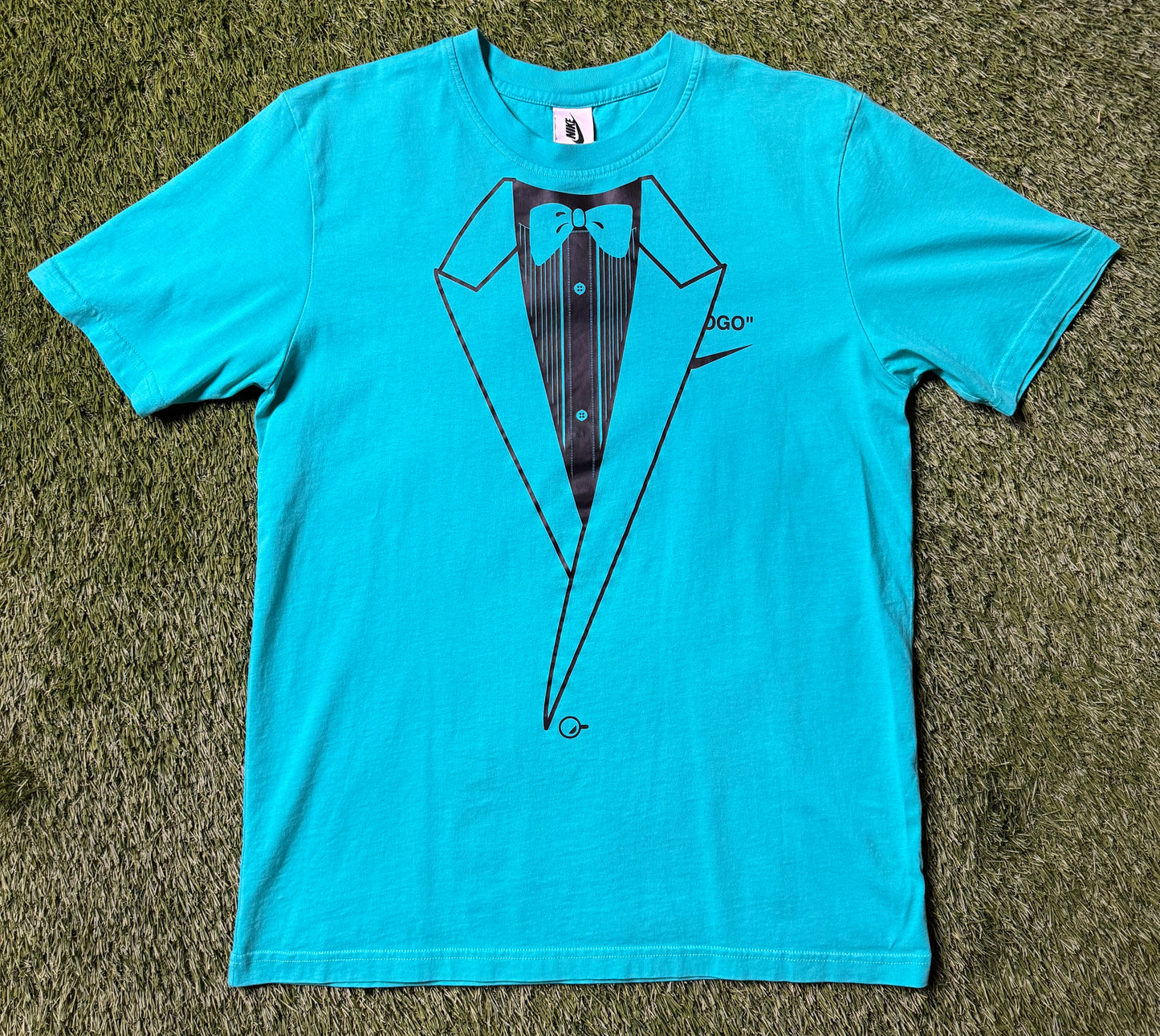 OFF-WHITE x Nike NRG A6 Tee Retro Blue