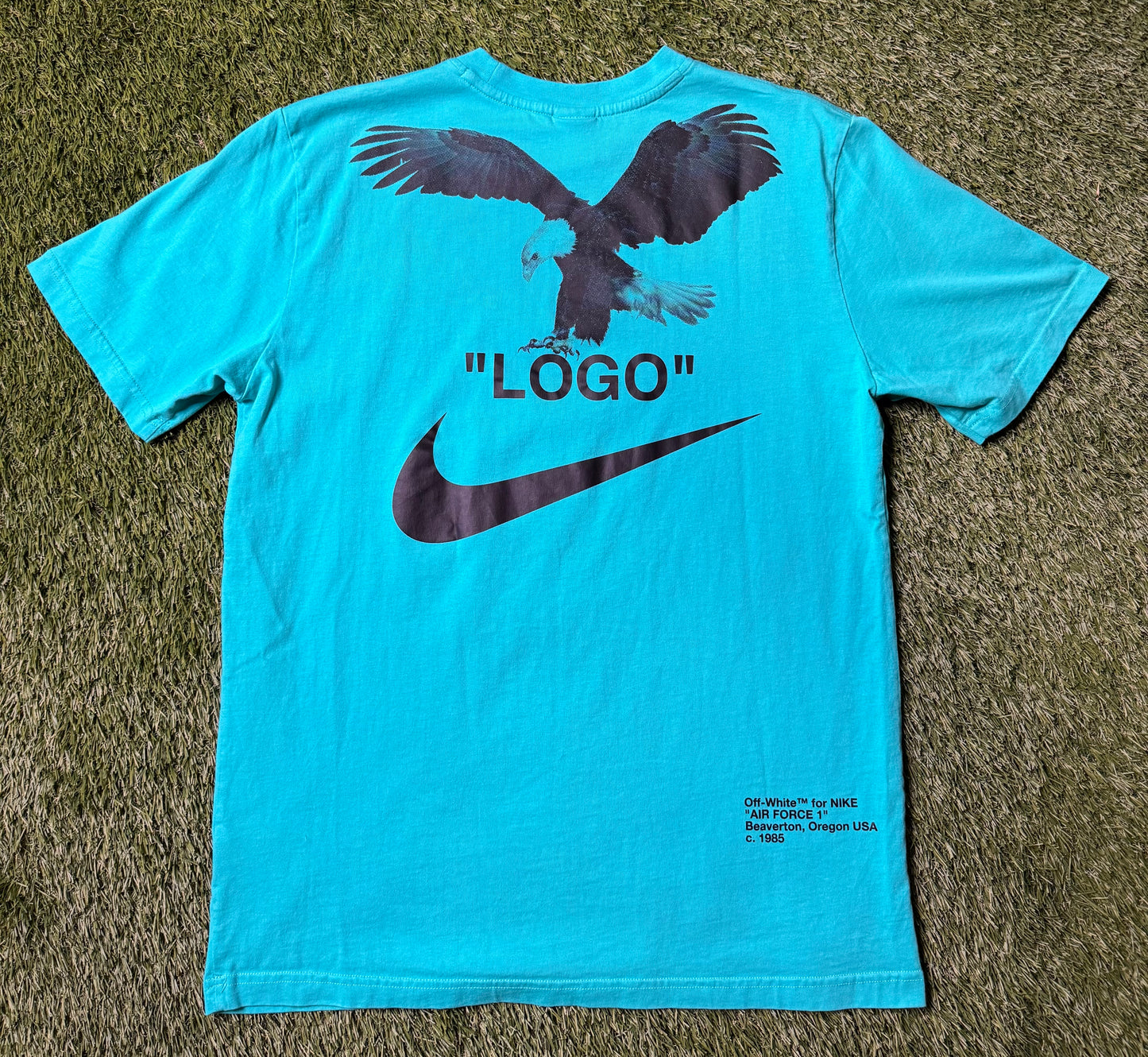 OFF-WHITE x Nike NRG A6 Tee Retro Blue