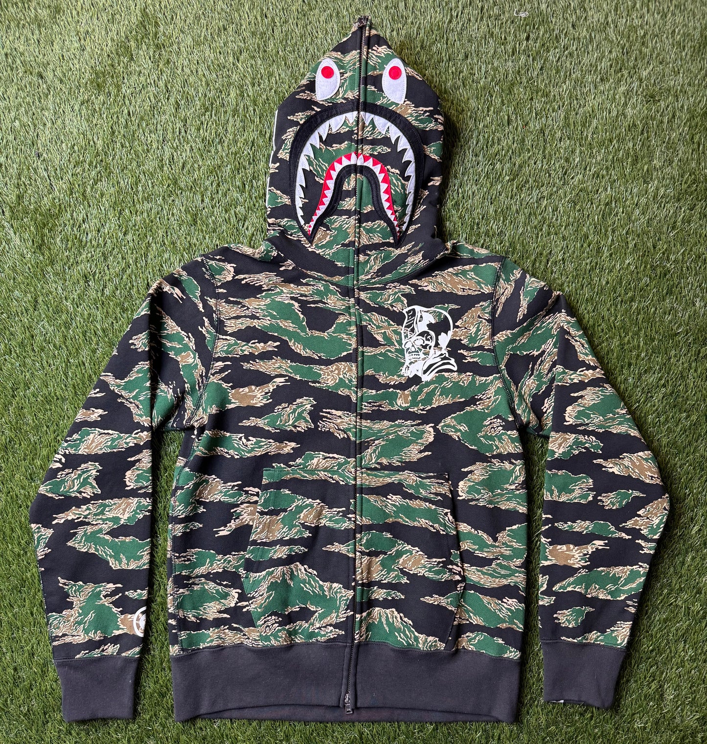 Bape Ursus Shark Zip Up Hoodie