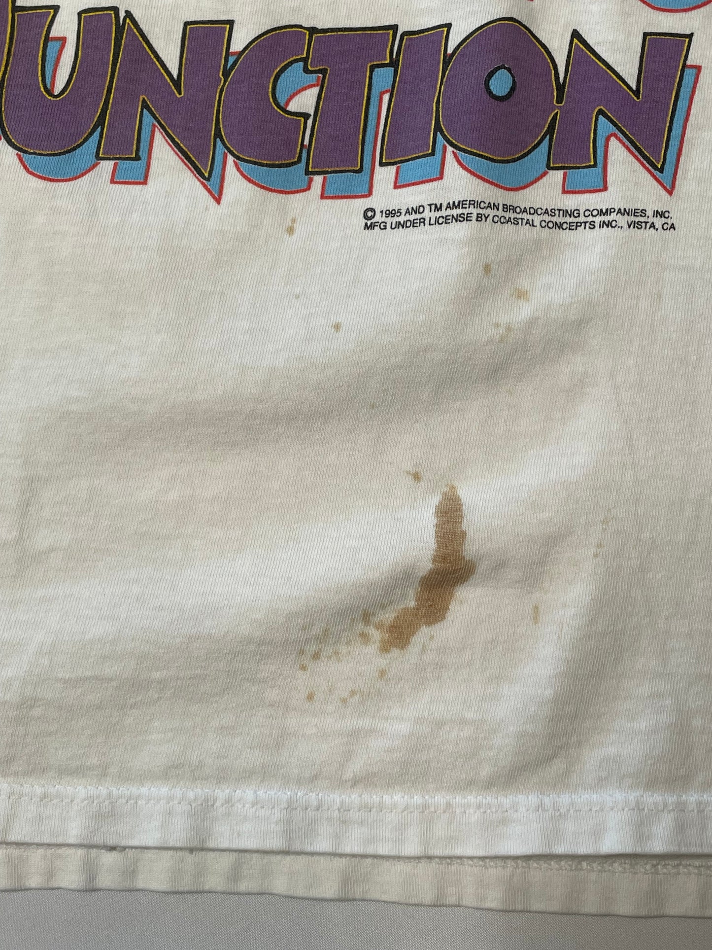 Vintage 1995 Conjunction Junction T Shirt