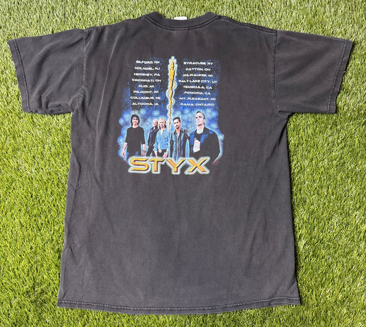 Vintage 2000's Styx Band T Shirt