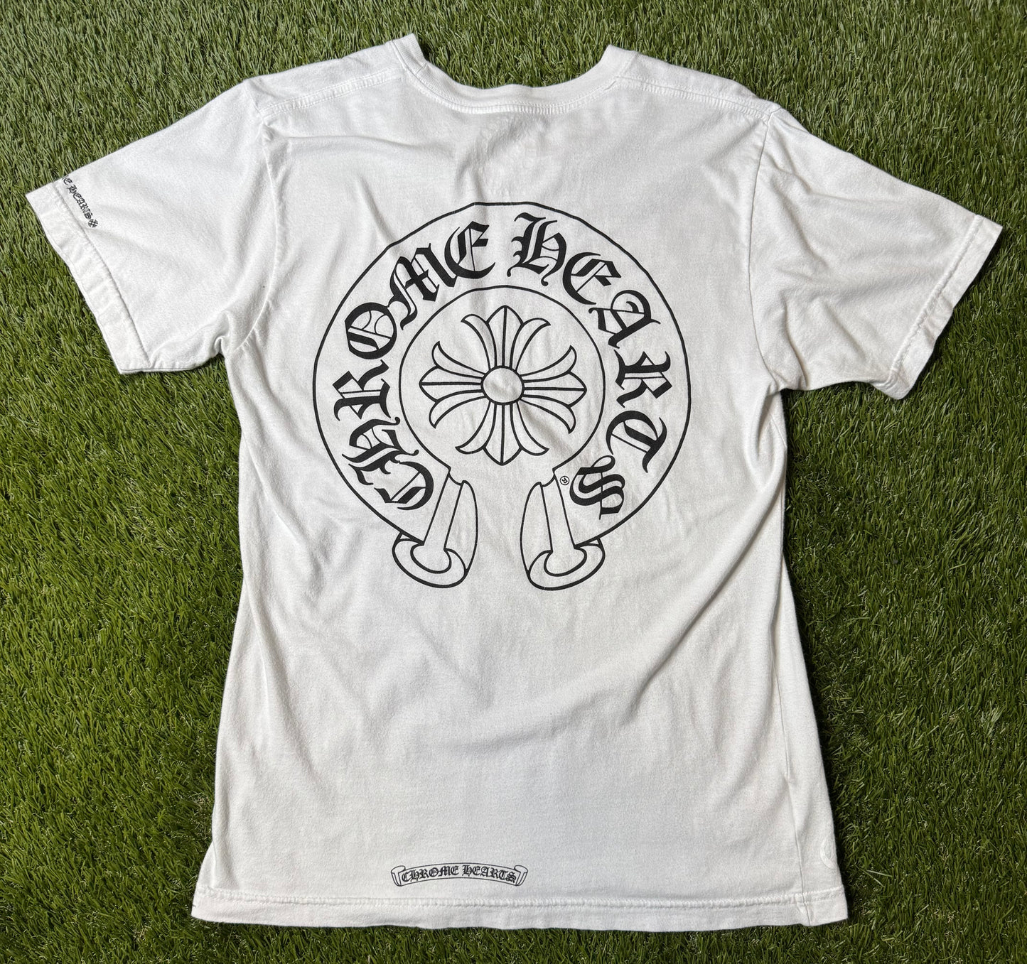 Chrome Hearts Horseshoe Logo T Shirt
