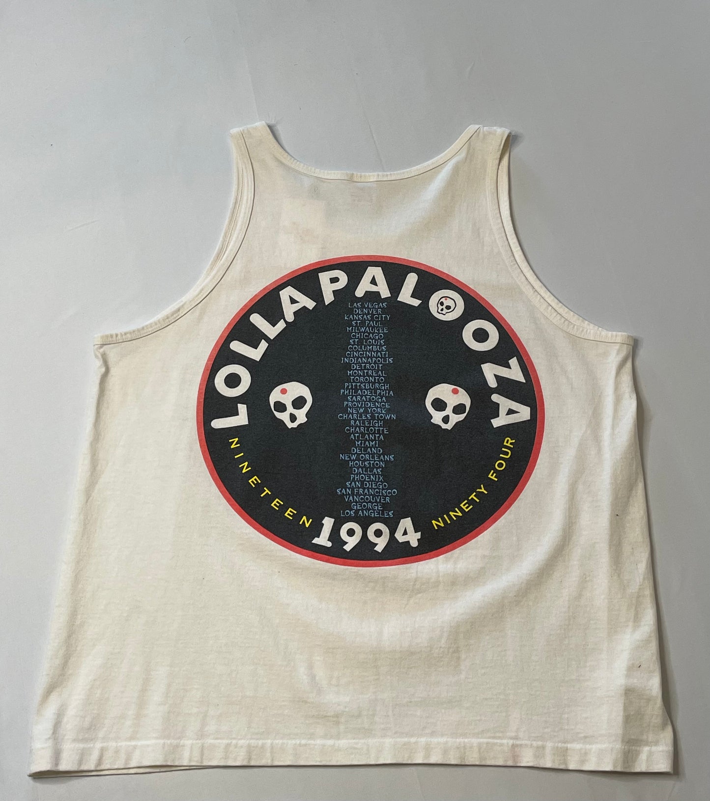 Vintage 1994 Lollapalooza Tank Top