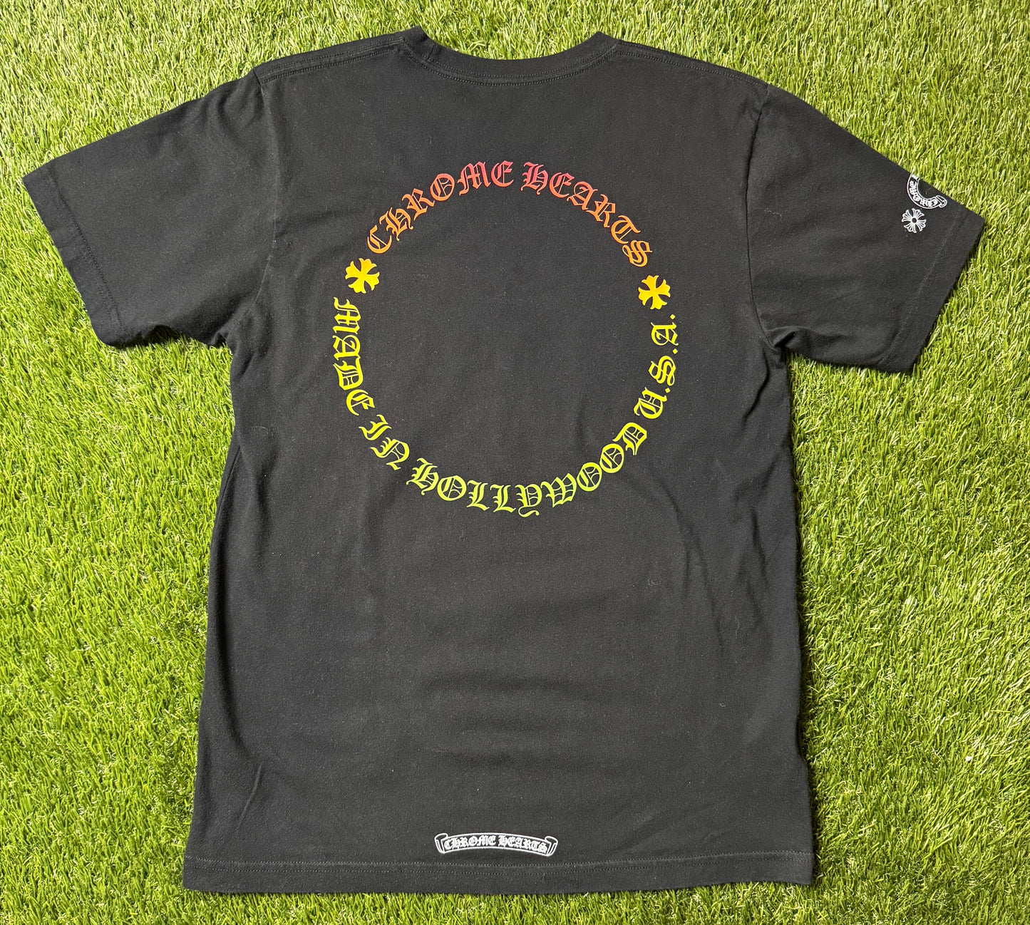 Chrome Hearts Gradient Logo T Shirt