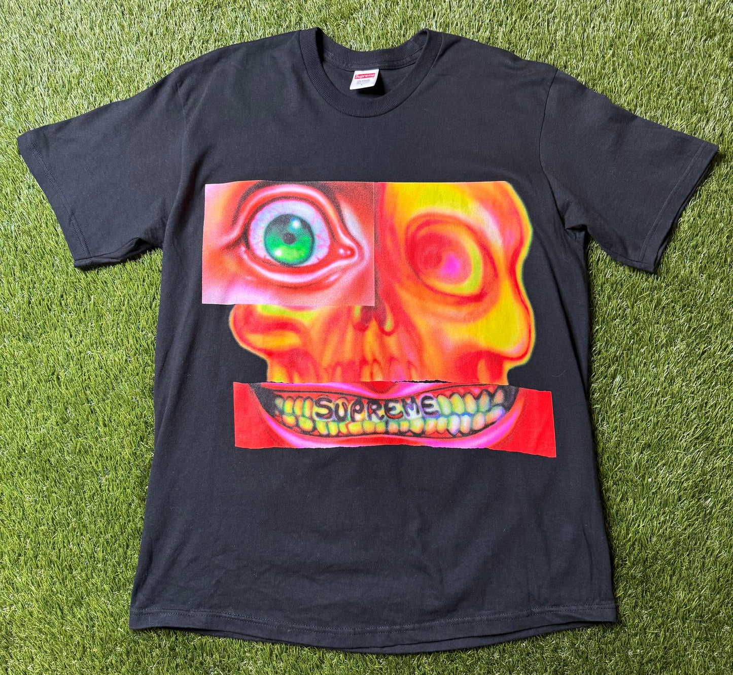 Supreme FW21 Skeleton Face T Shirt