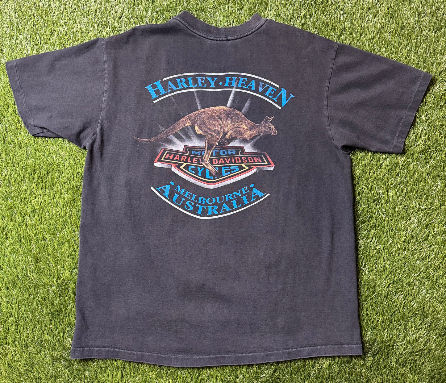 Vintage 1996 Australia Harley Davidson T Shirt