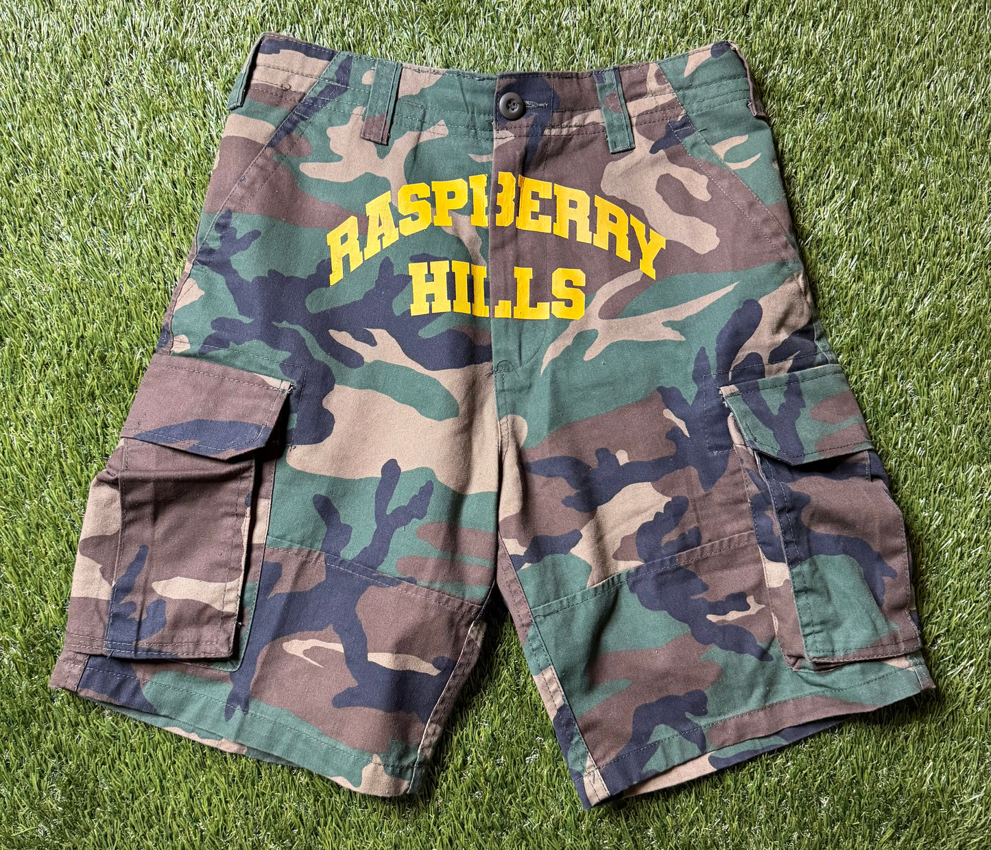 GV Gallery Raspberry Hills Camo Cargo Shorts