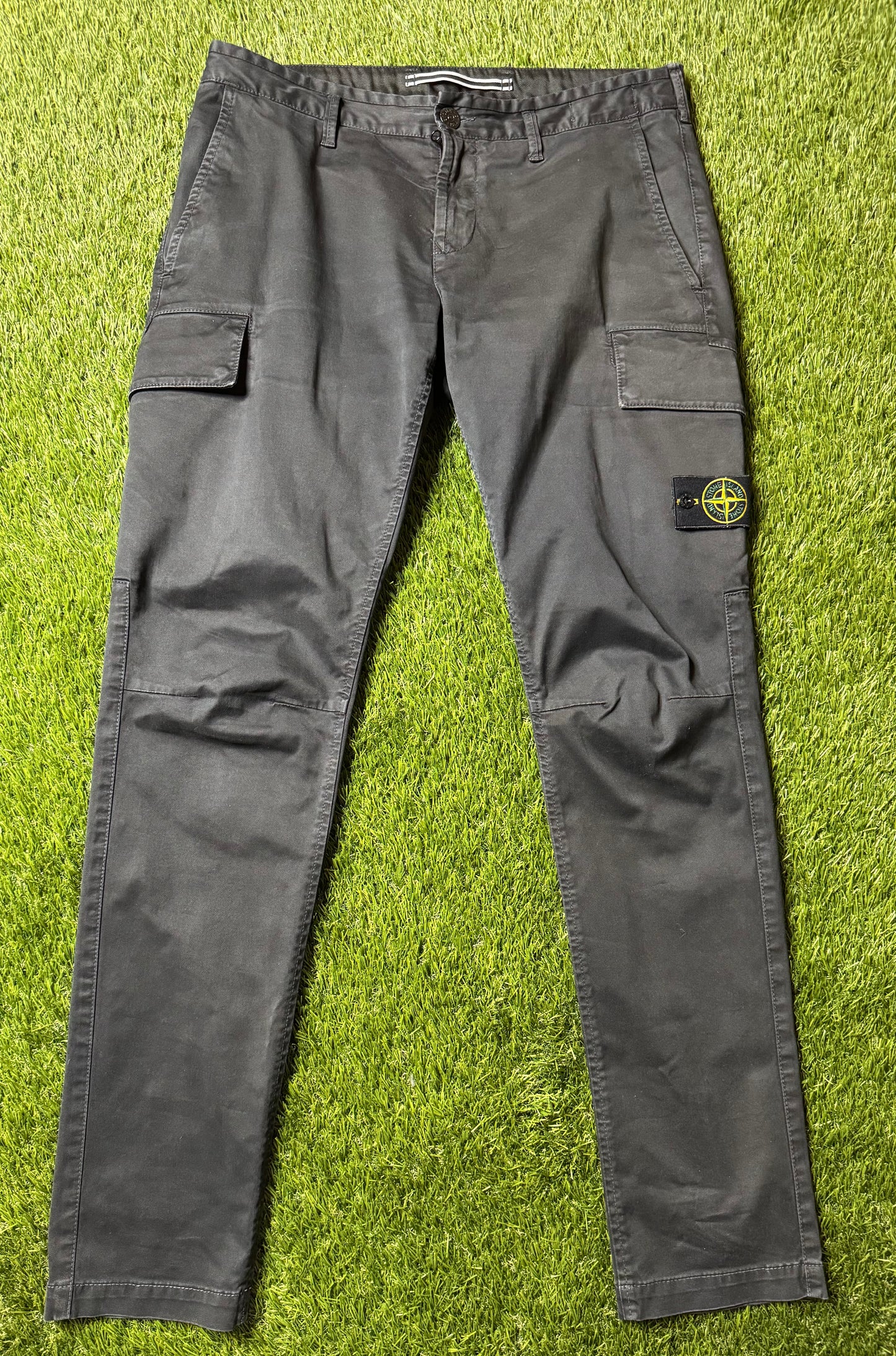 Stone Island Black Cargo Pants