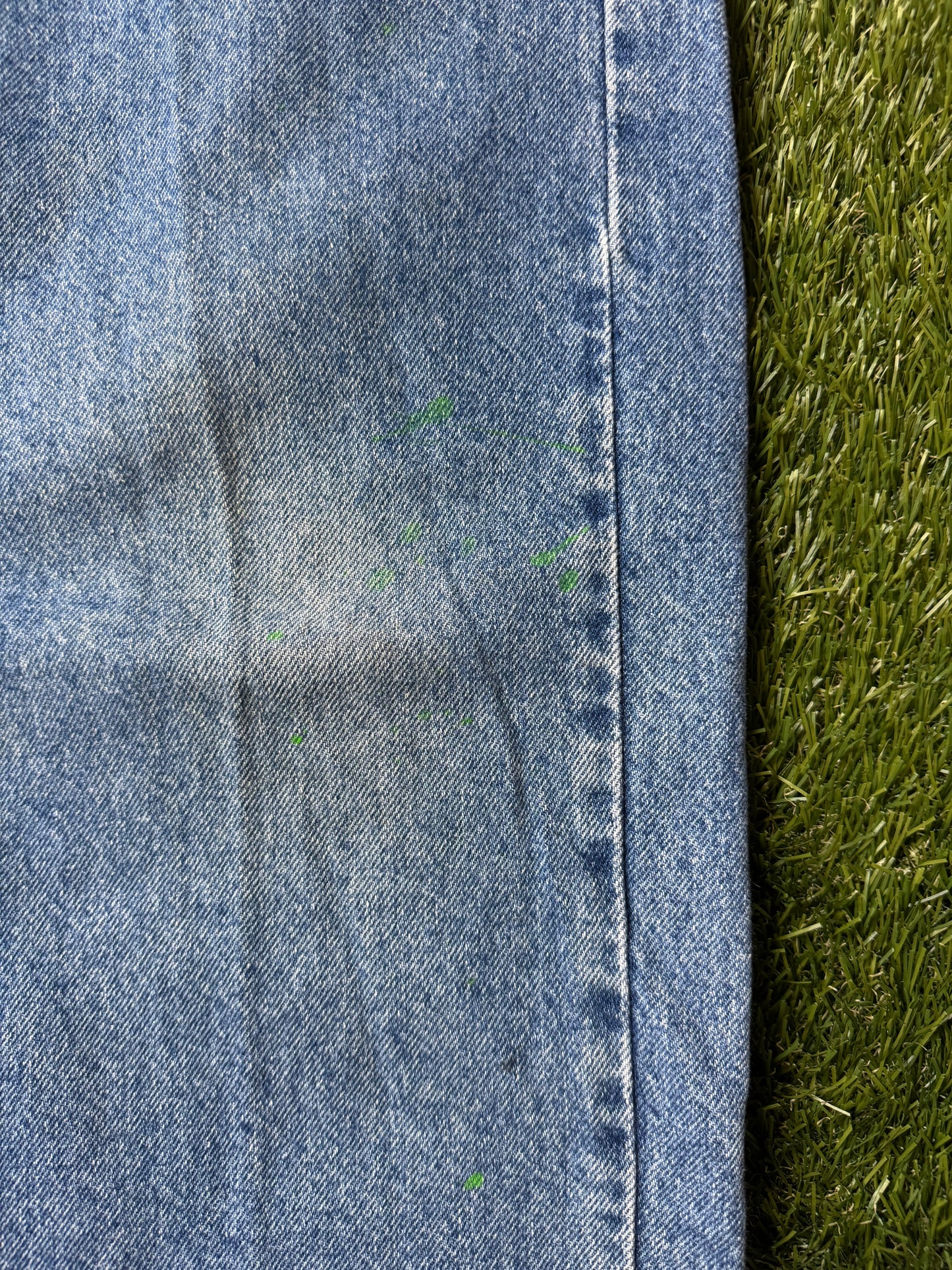 Vintage Levi 505 Orange Tab Blue Jeans