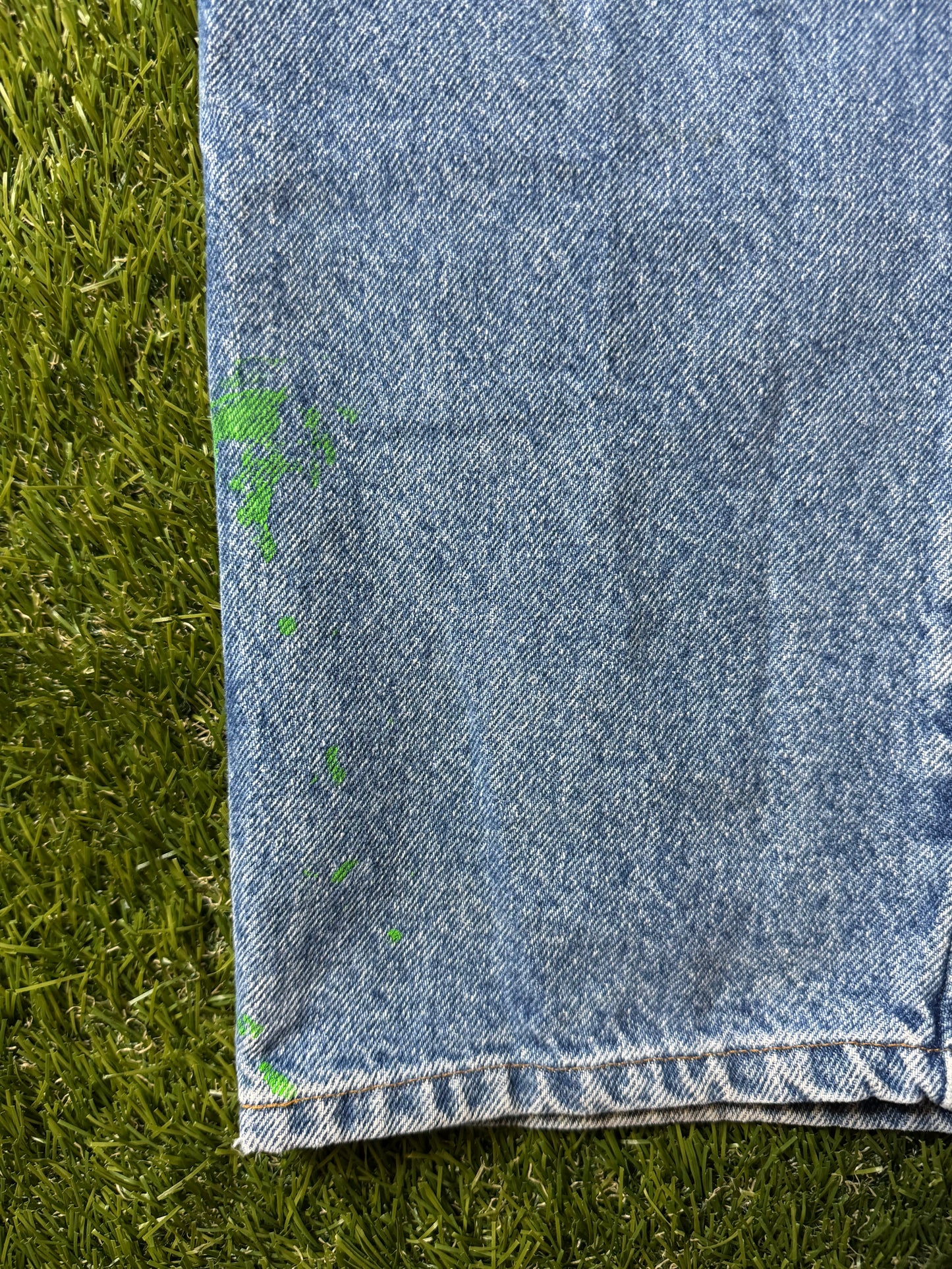 Vintage Levi 505 Orange Tab Blue Jeans