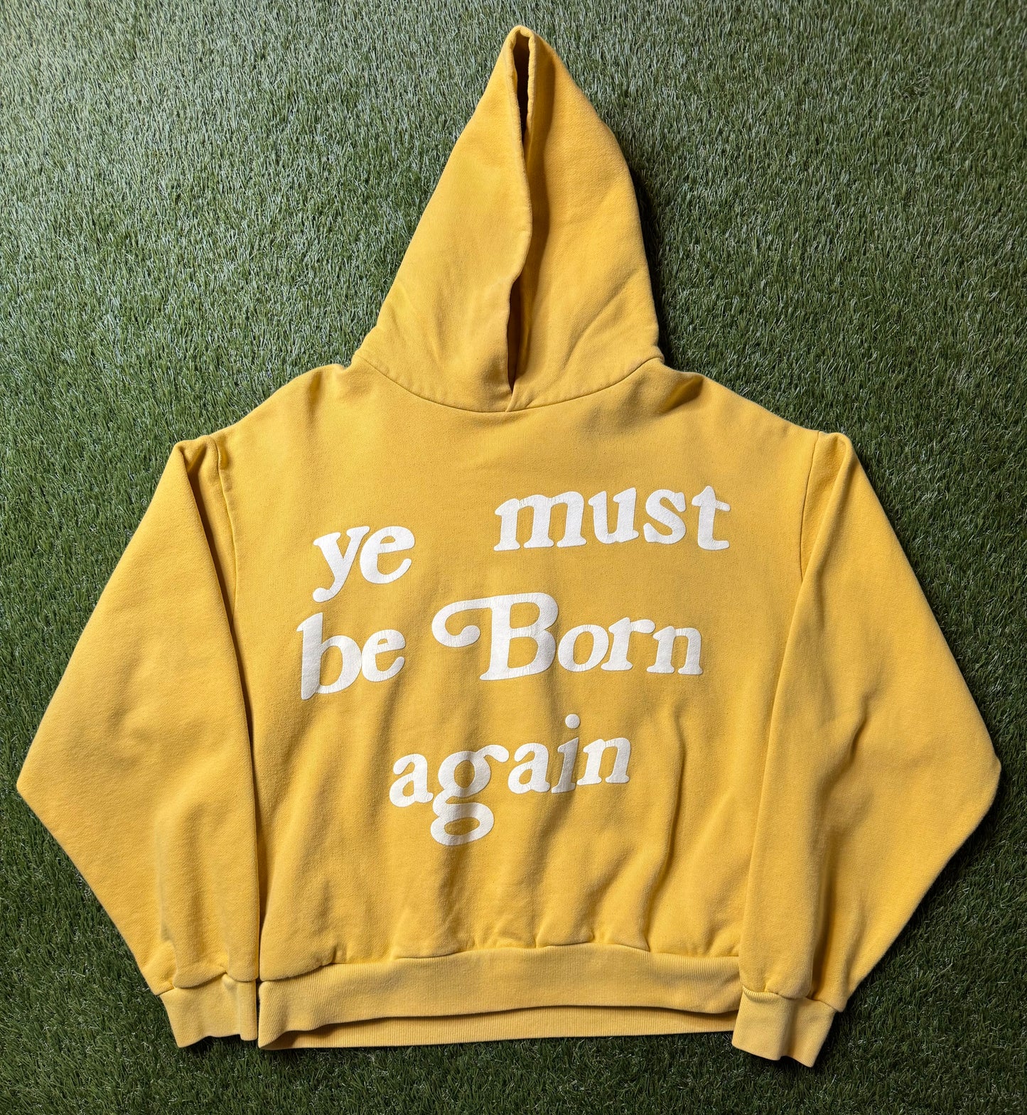 Cactus Plant Flea Market Born Again Yellow Hoodie