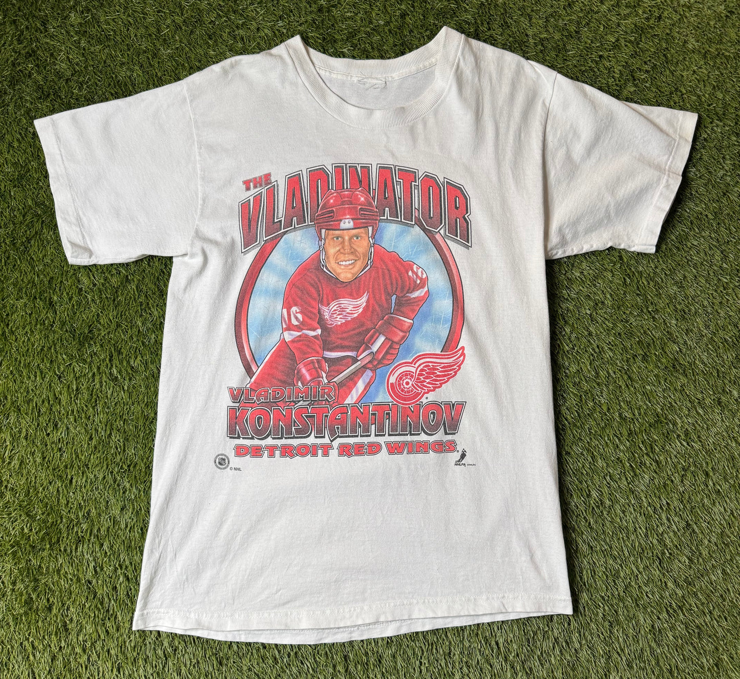 Vintage 90's Detroit Red Wings Konstantinov T Shirt