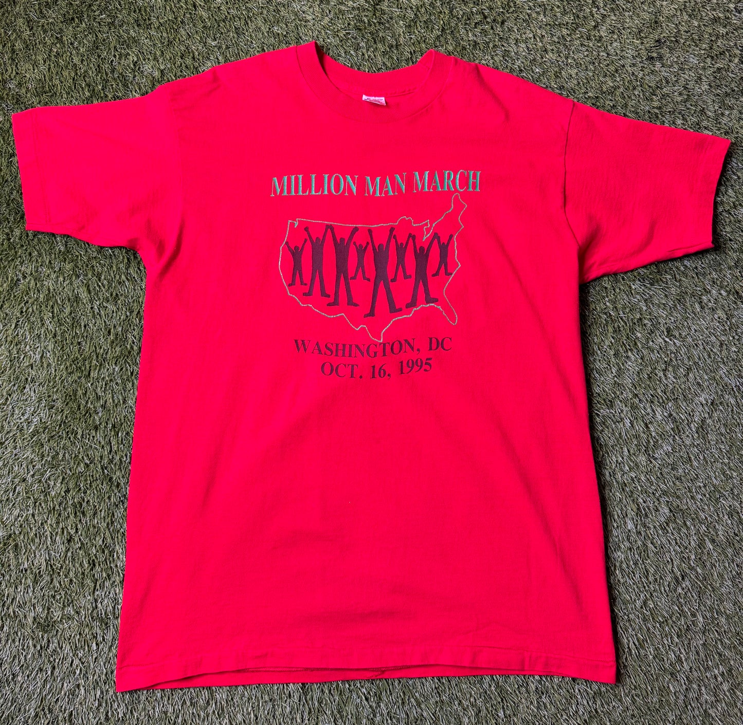 Vintage 1995 Million Man March T Shirt