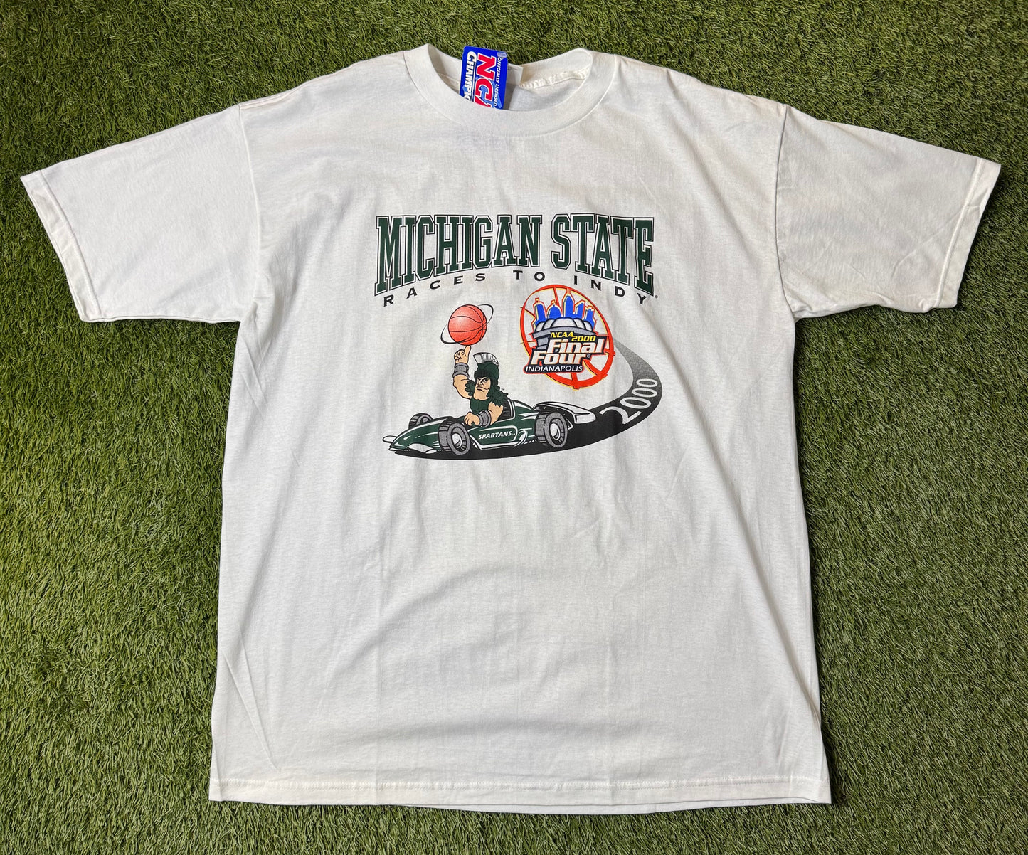 Vintage NWT Michigan State 2000 Final Four T Shirt
