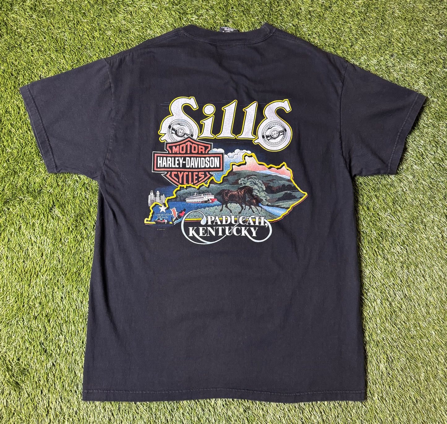 Vintage 2001 Harley Davidson Lightning T Shirt