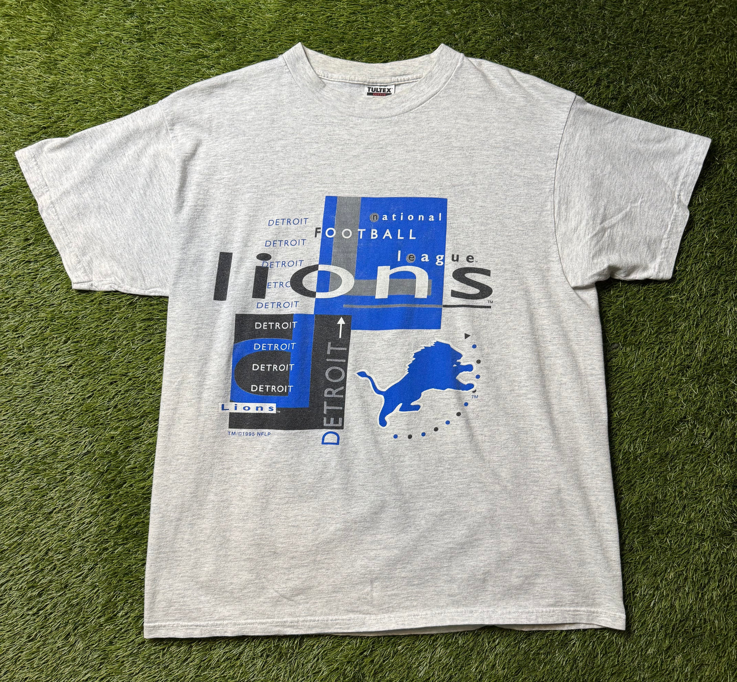 Vintage 1995 Detroit Lions T Shirt