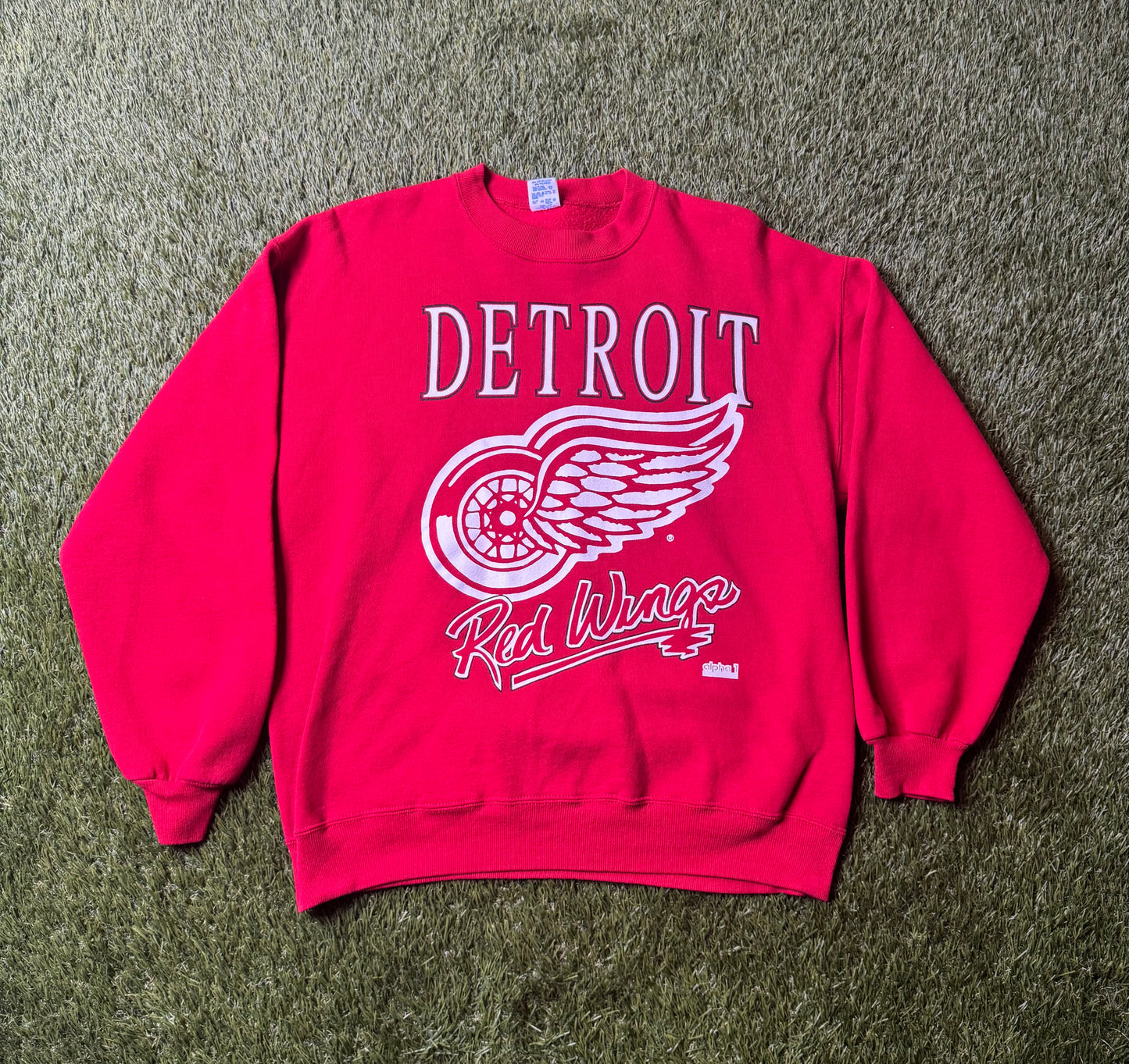 Vintage 90's Detroit Red Wings Crewneck