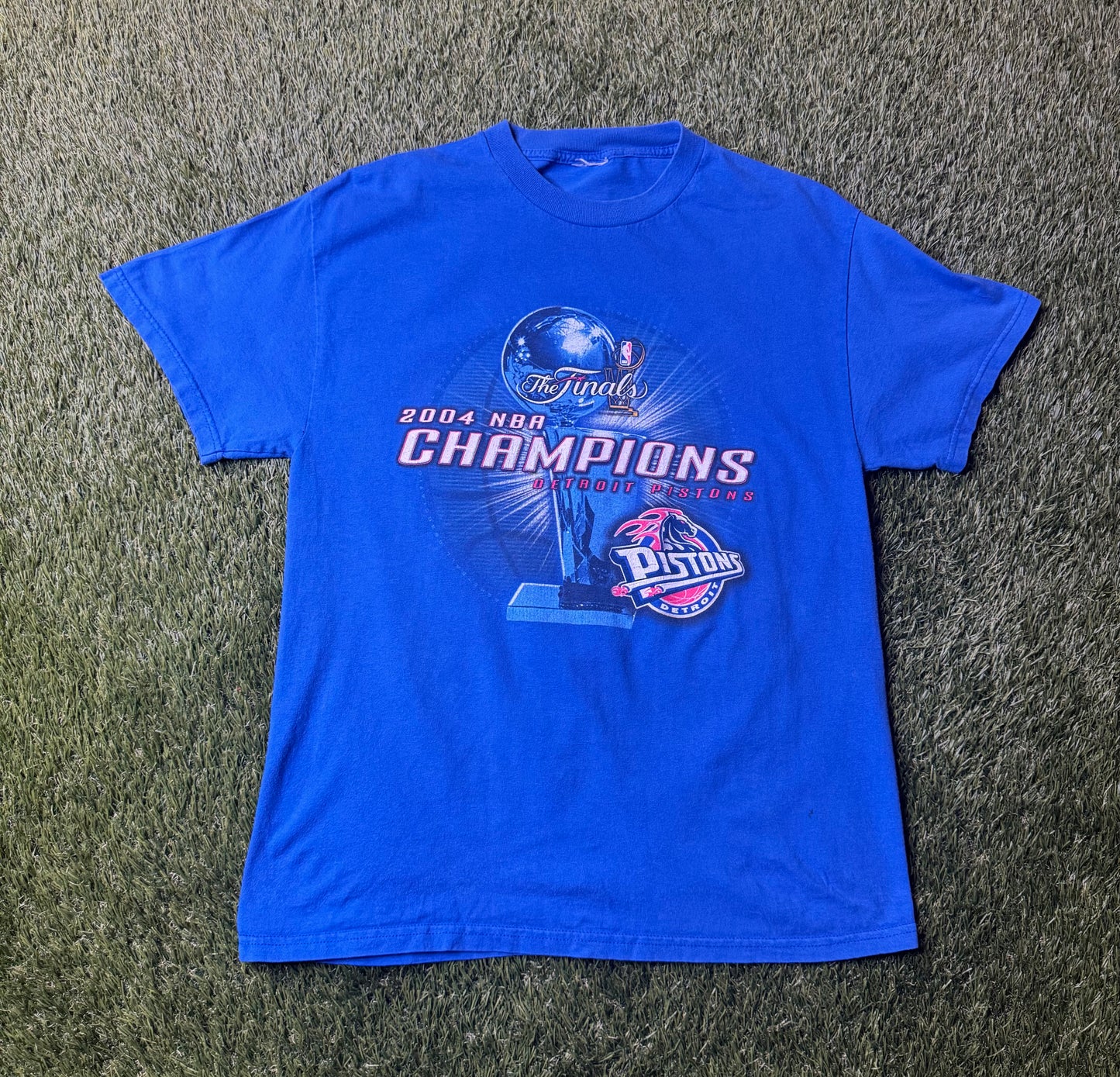 Vintage 2004 NBA Finals Detroit Pistons T Shirt