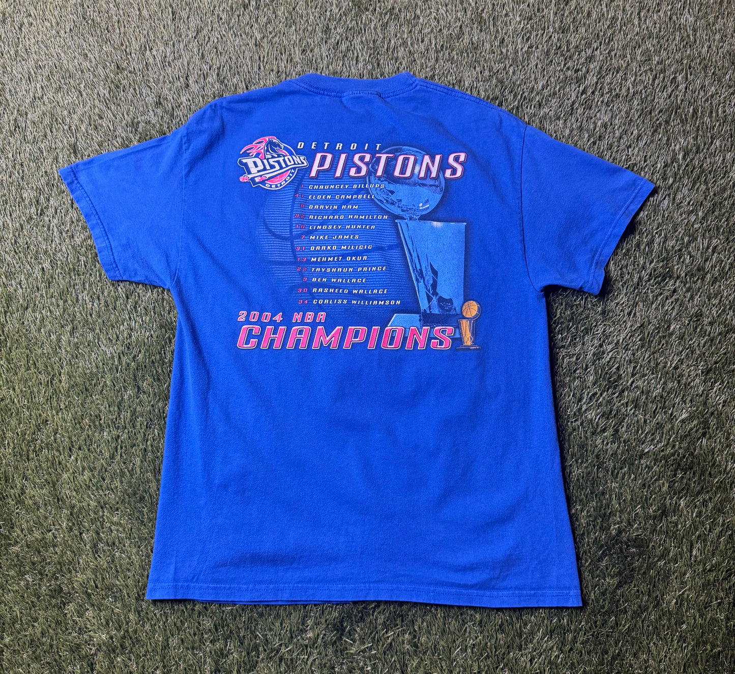Vintage 2004 NBA Finals Detroit Pistons T Shirt