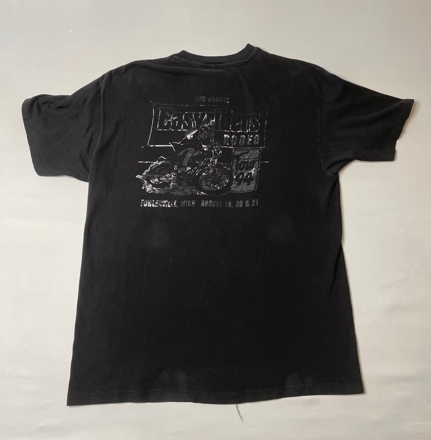 Vintage 1994 Easy Riders Motorcycle T Shirt