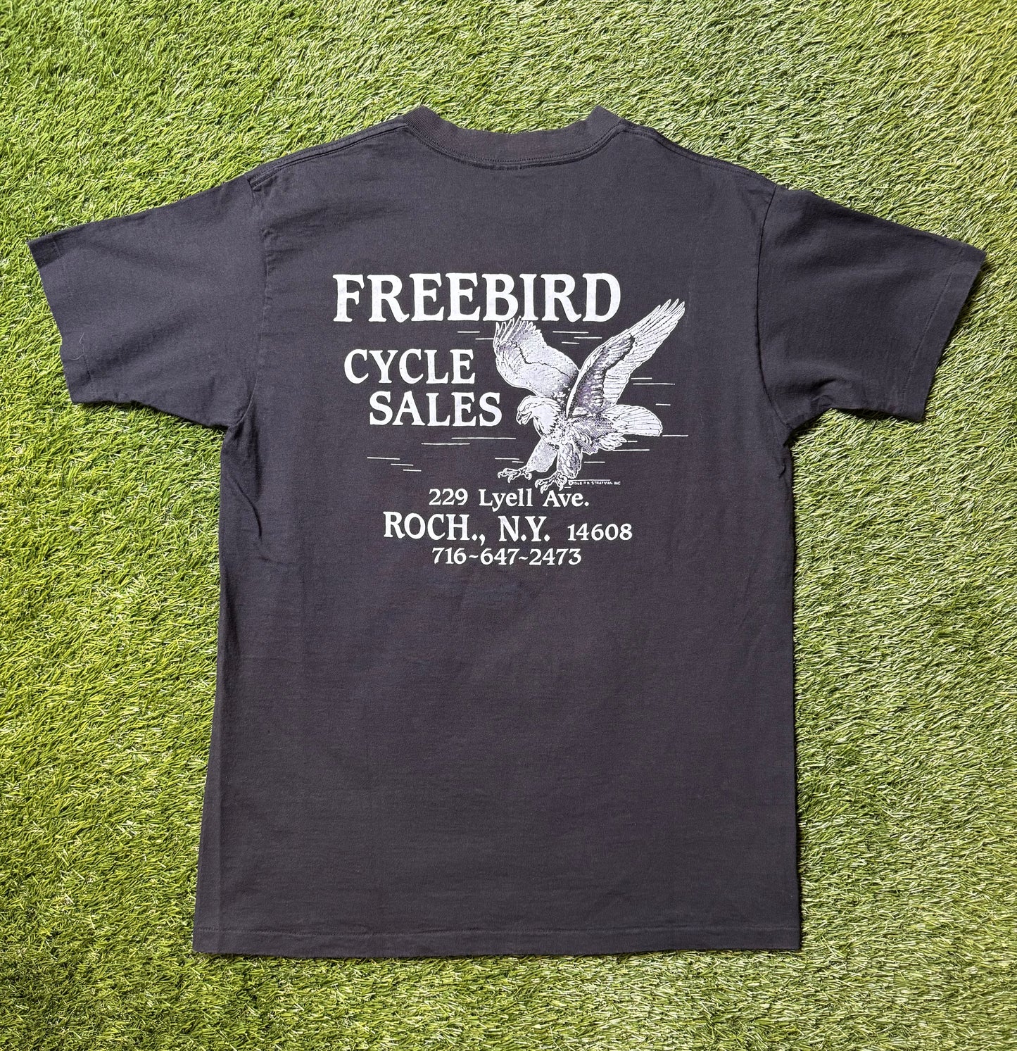 Vintage 1991 Harley Davidson 3D Emblem T Shirt