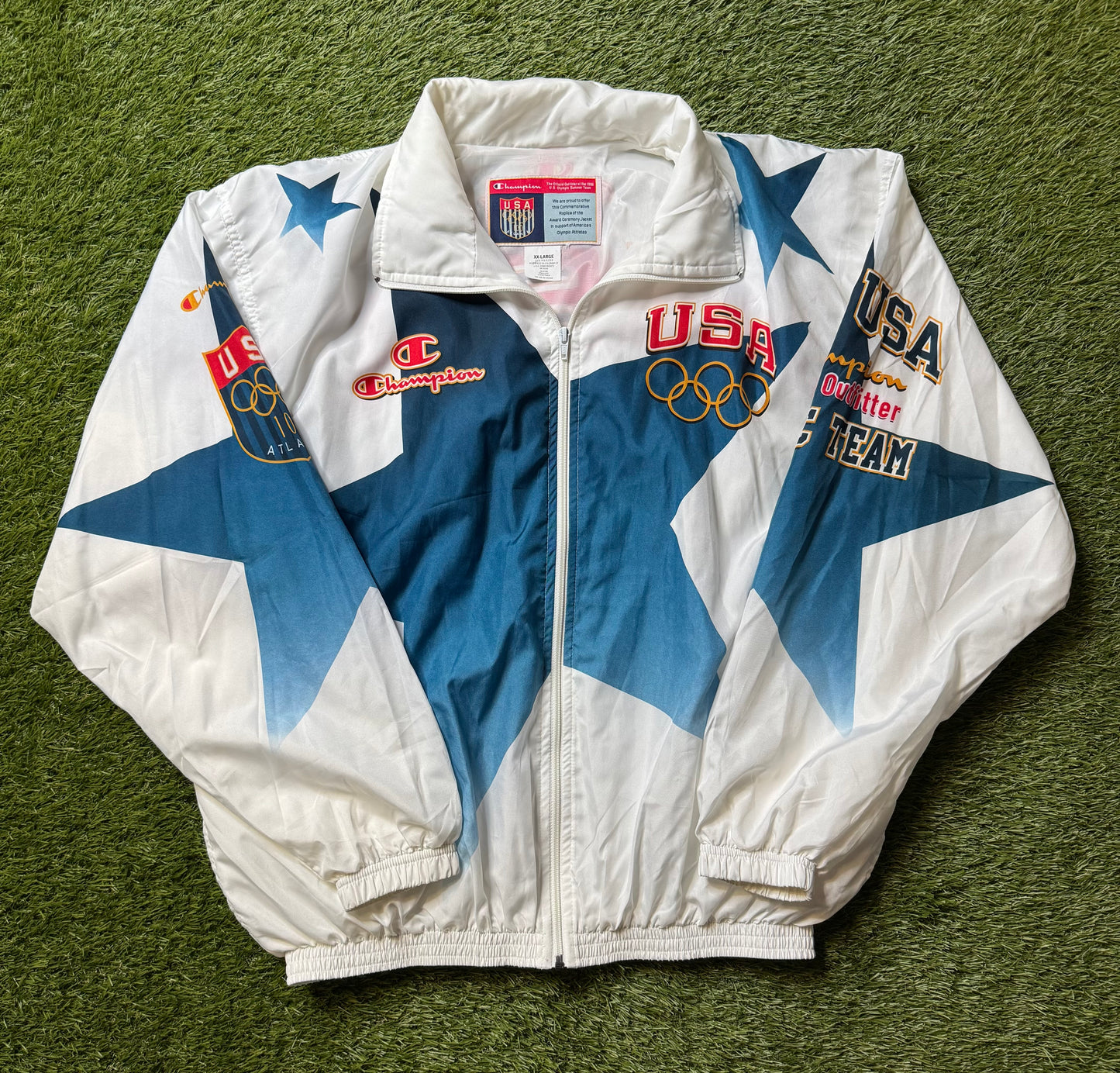 Vintage 90's Champion Olympics Jacket