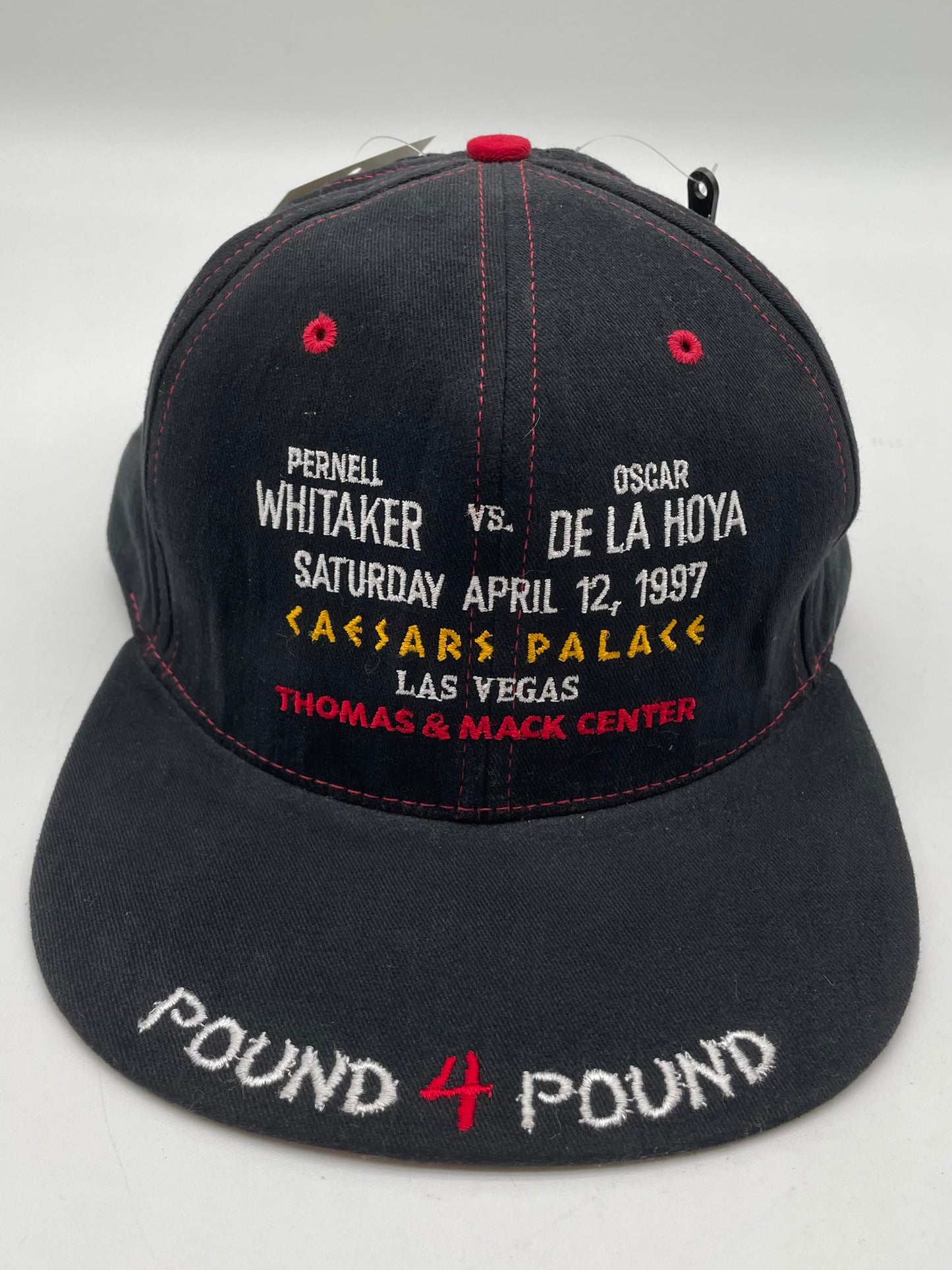 Vintage 1997 Whitaker vs De La Hoya Boxing Hat