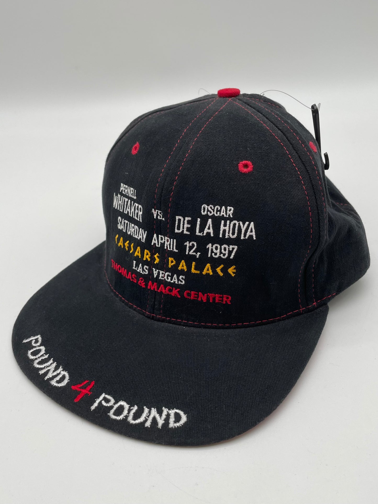Vintage 1997 Whitaker vs De La Hoya Boxing Hat