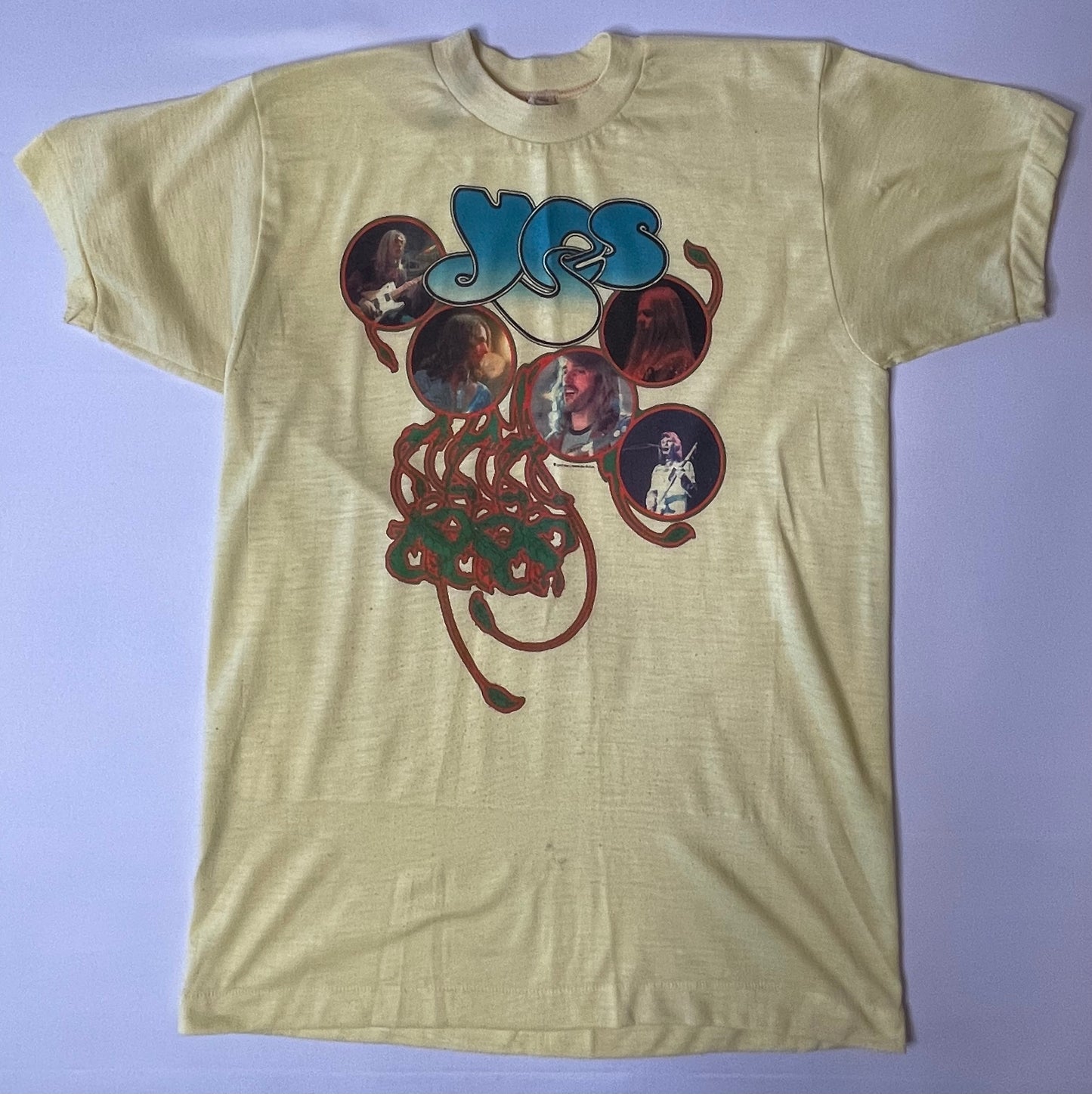 Vintage 1977 Yes Band T Shirt